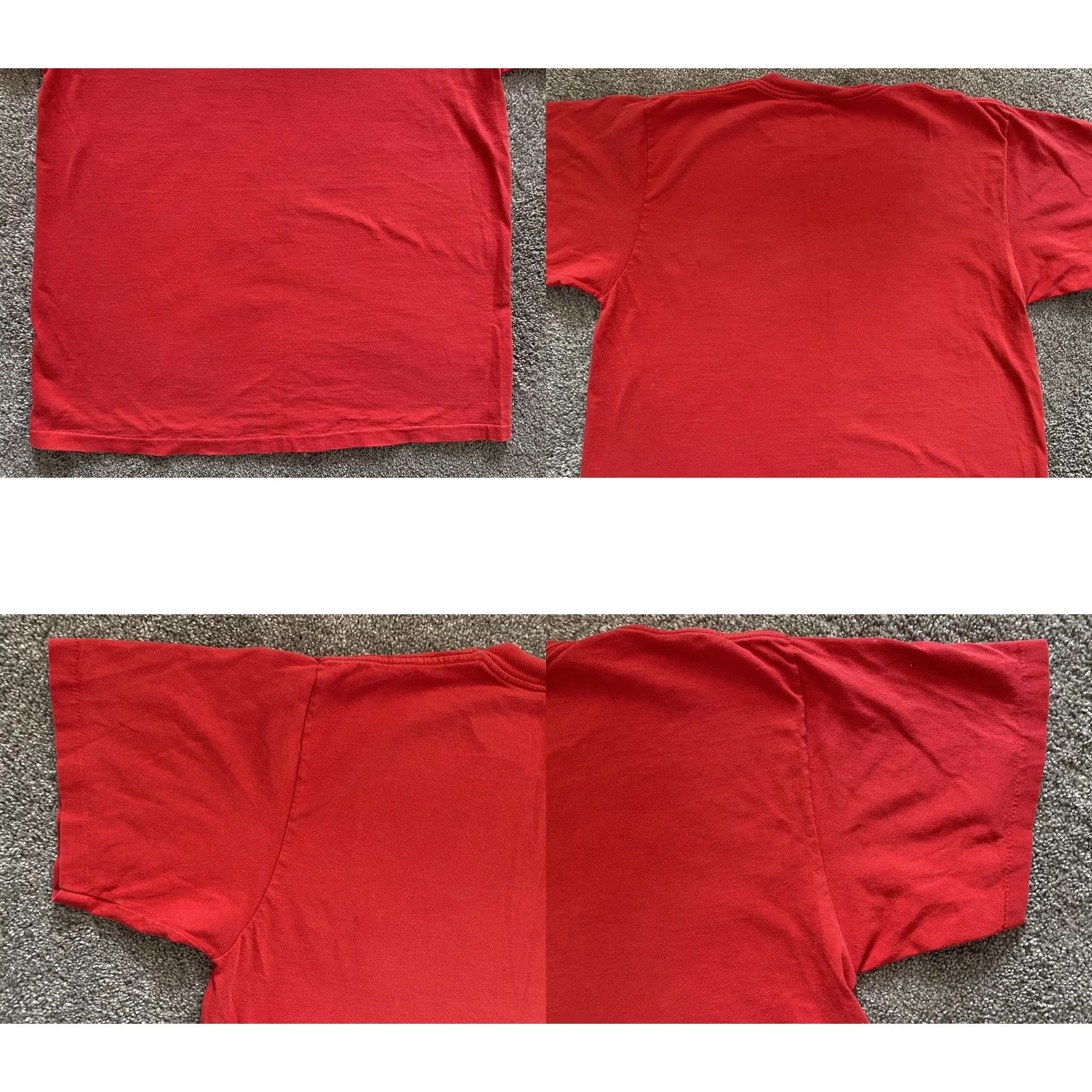 Logo 7 VINTAGE Logo 7 T Shirt Mens Large Red NBA Chicago Bulls Single Stitch Shirt Mens L Red 1990s Bulls Logo 7 Size US L / EU 52-54 / 3 - 9 Thumbnail