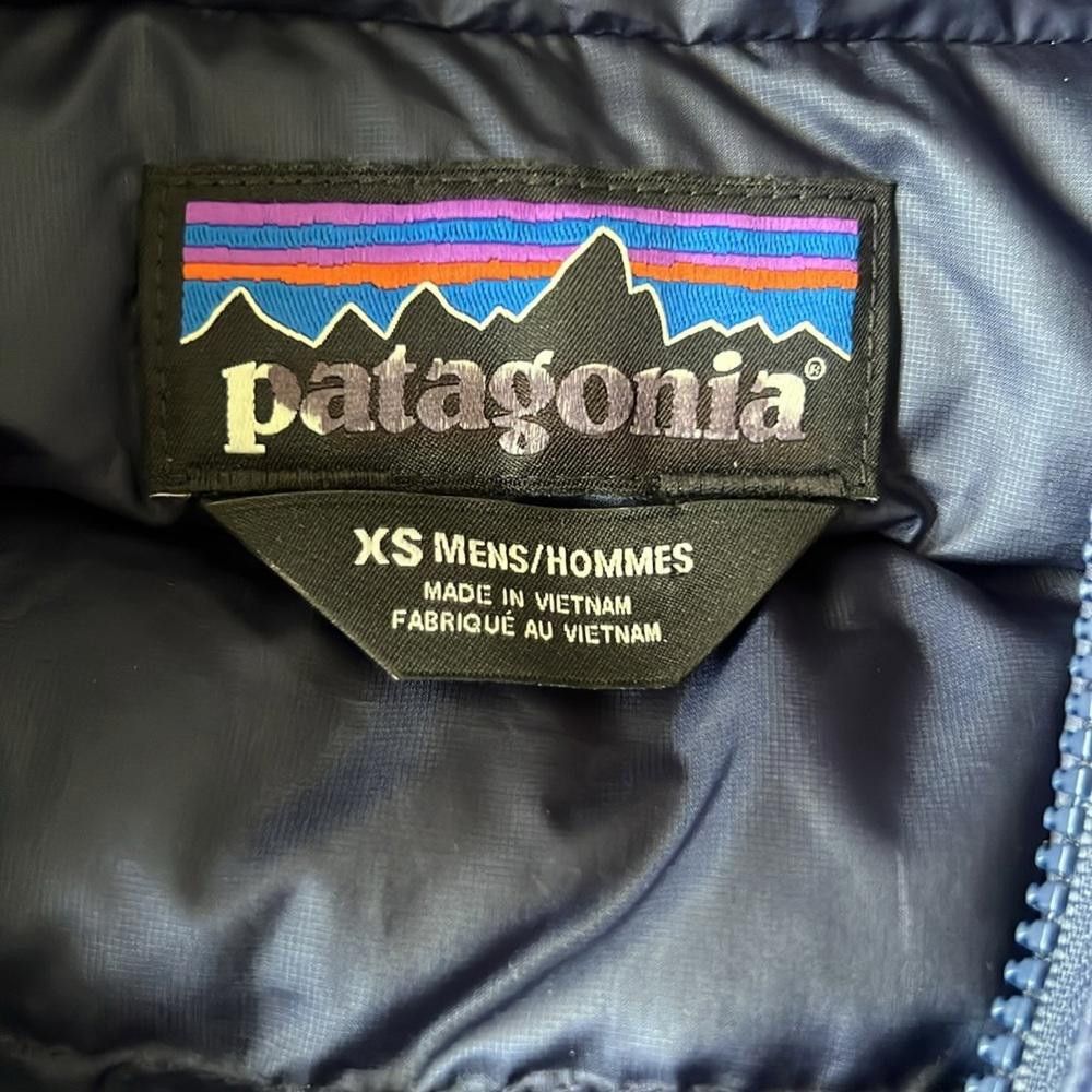 Patagonia Patagonia Goose Down Puffer Vest Navy Blue 84622 Full Zip Size US XS / EU 42 / 0 - 6 Thumbnail