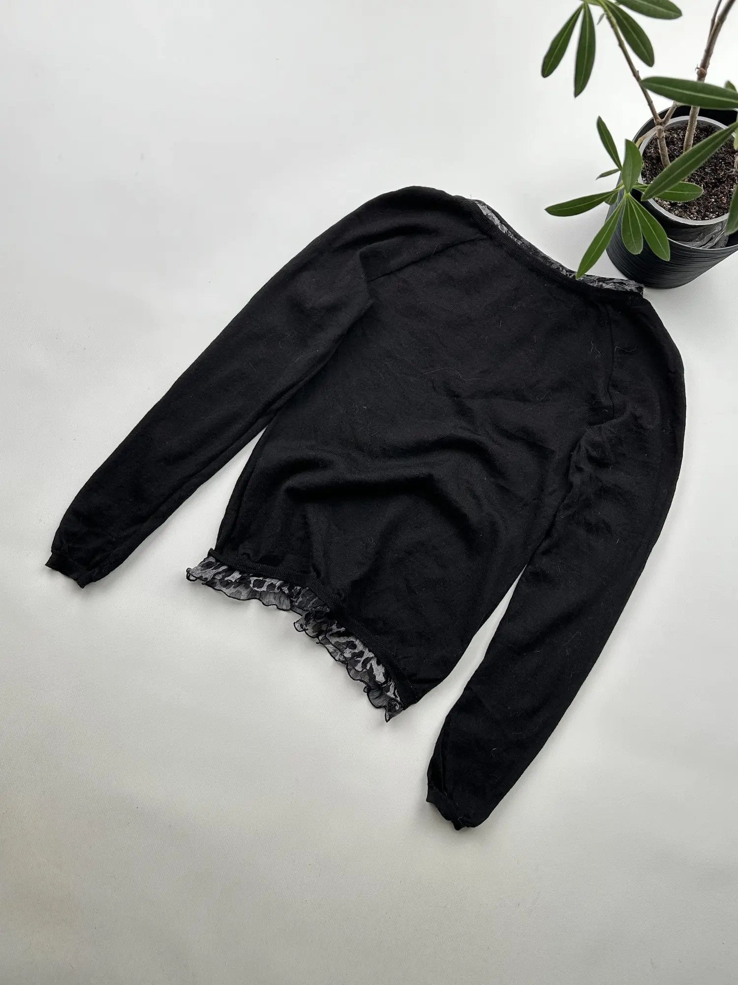 Moschino Moschino Cheap and Chic Vintage Wool Blouse (491) Size S / US 4 / IT 40 - 7 Thumbnail