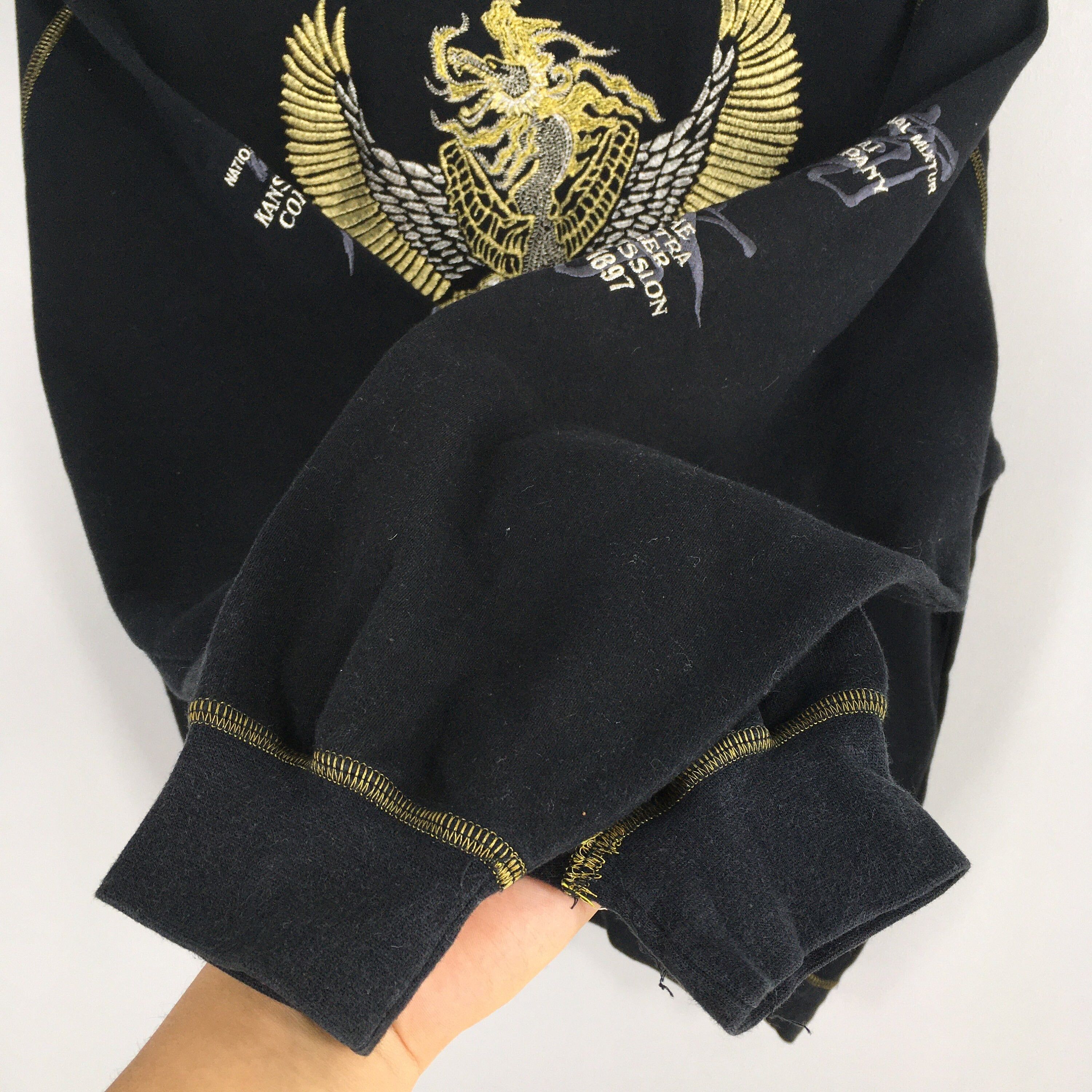 Japanese Brand × Kansai Yamamoto Vintage Kansai Yamamoto Japan Sweatshirt Medium Size US M / EU 48-50 / 2 - 5 Thumbnail