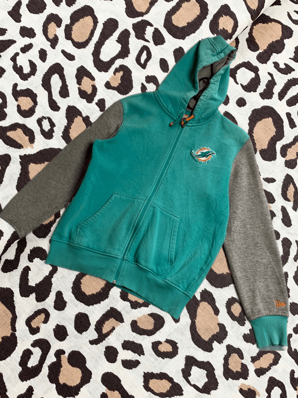 New Era Vintage dolphins jacket Size US M / EU 48-50 / 2 - 1 Thumbnail