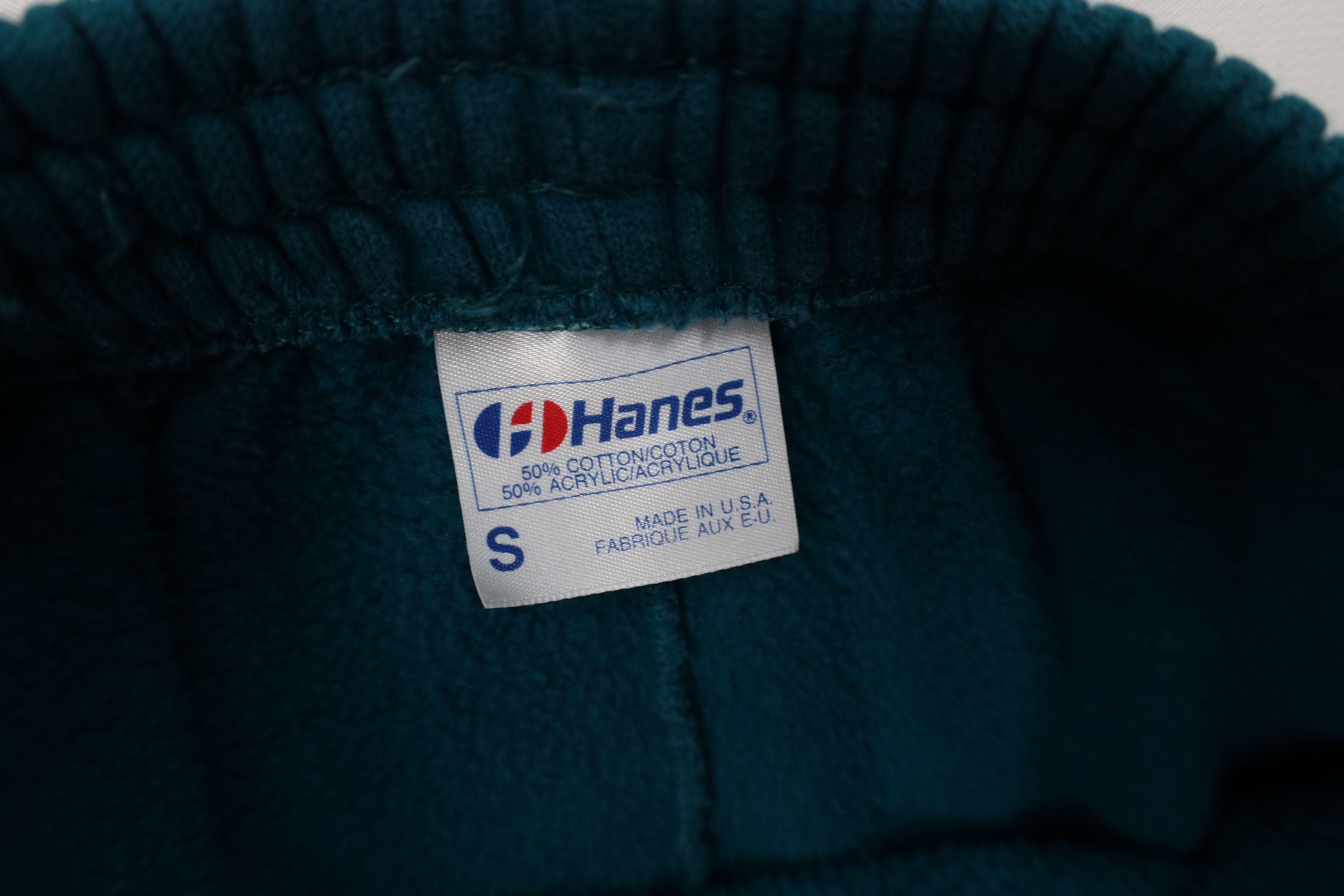 Hanes Vintage 70s 80s Hanes Gusset Sweatpants Joggers Teal USA Size US 32 / EU 48 - 5 Thumbnail