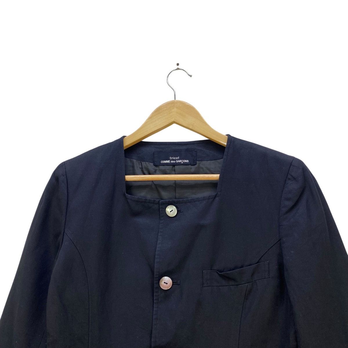 Comme des Garcons 🔥AD89 Comme des Garçons Tricot Square Neckline Jacket Size M / US 6-8 / IT 42-44 - 3 Thumbnail