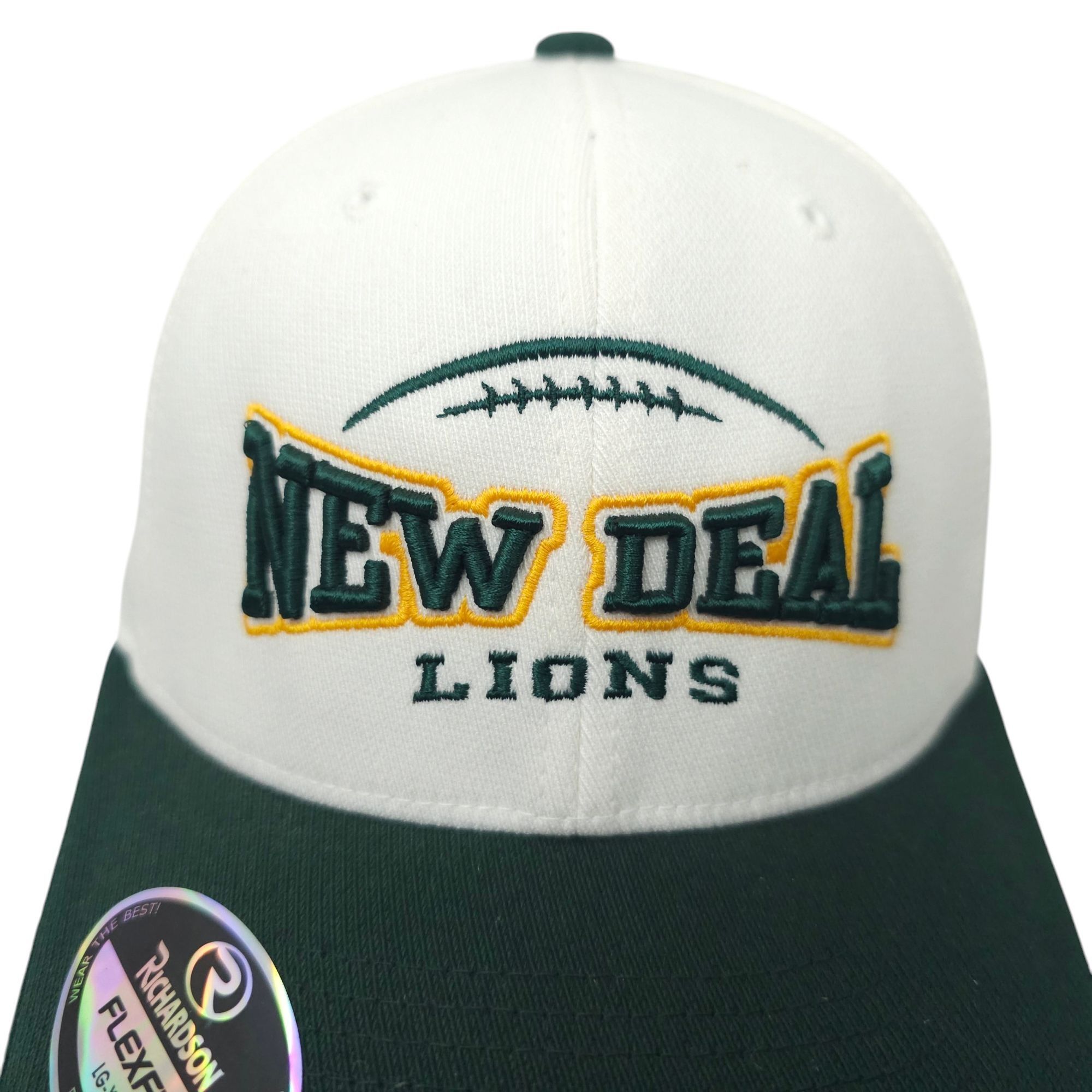 Richardson New Deal Lions L/XL Cap Back Mesh Embroidered Logo Flex Fit Size ONE SIZE - 9 Thumbnail