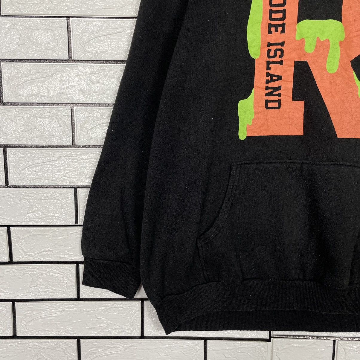 Japanese Brand Rhode Island Big Logo Pullover Hoodie Size US L / EU 52-54 / 3 - 3 Thumbnail