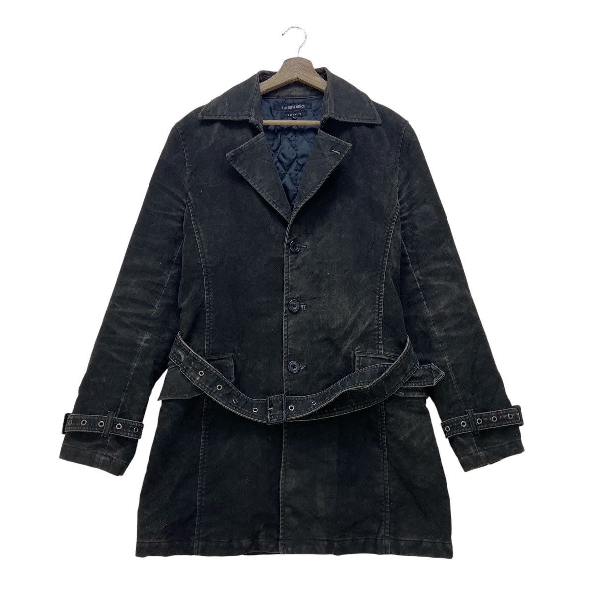 The Difference Japanese Brand The Difference Rupert Distressed Long Coat Size US S / EU 44-46 / 1 - 3 Thumbnail