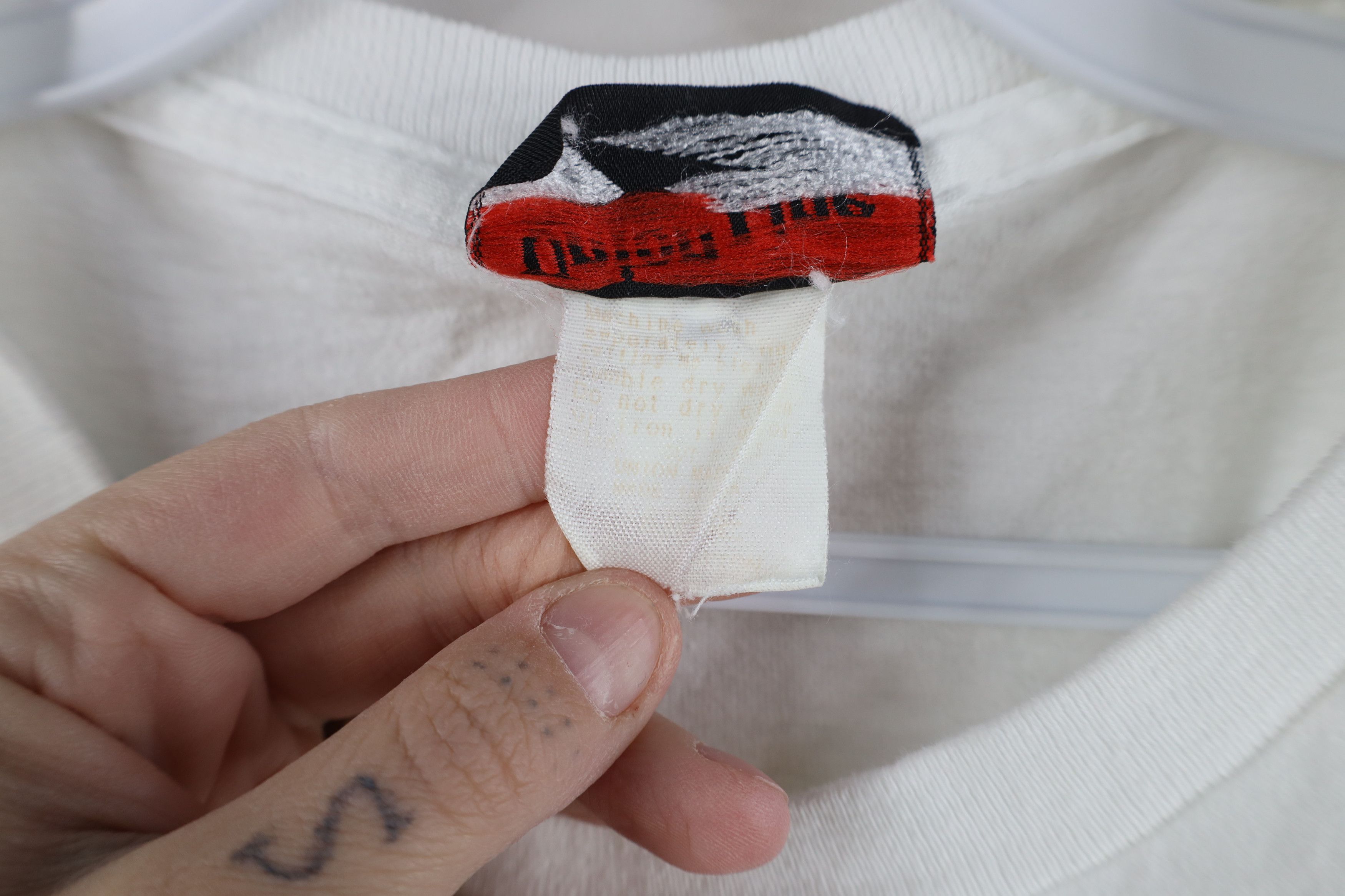 Vintage Vintage 90s Y2K Union Motors USA Olympics T-Shirt White Size L / US 10 / IT 46 - 6 Thumbnail