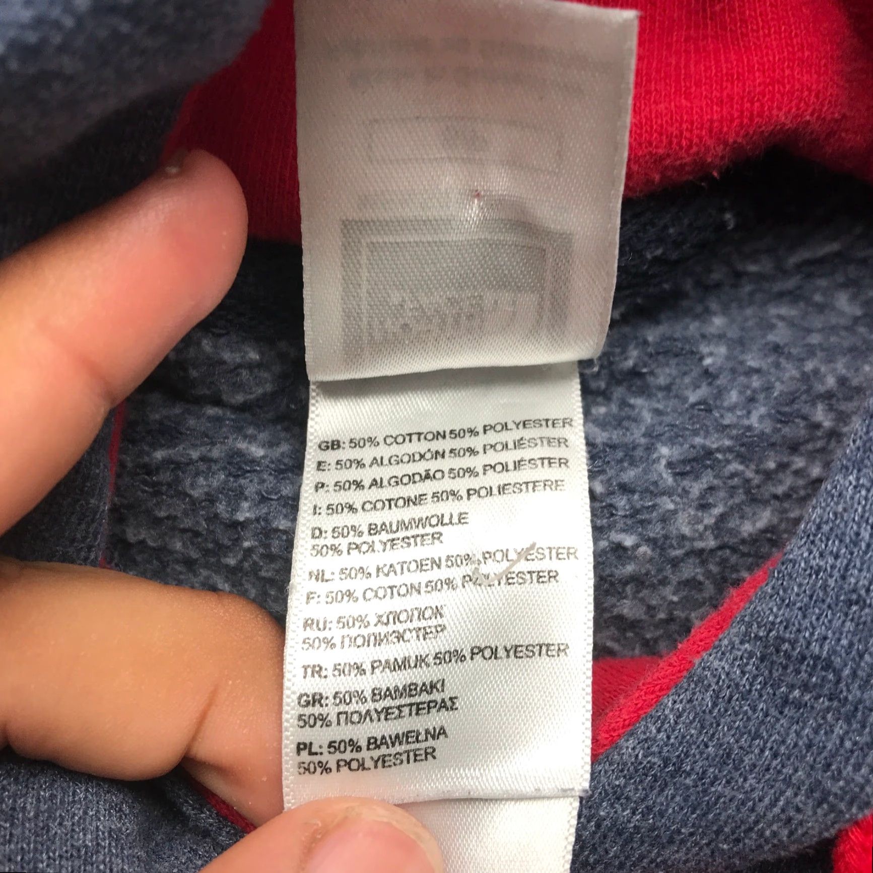 The North Face The North Face Never Stop Exploring Sweatshirt Hoodie Mens S Gray Red Logo Size US S / EU 44-46 / 1 - 5 Thumbnail