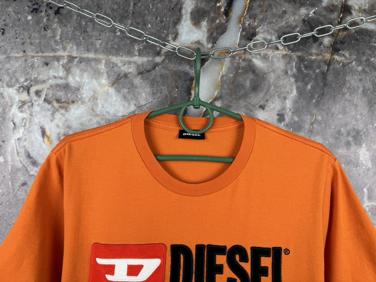 Diesel Men’s Diesel Denim Division T-Shirt Orange Size Medium Size US M / EU 48-50 / 2 - 2 Thumbnail