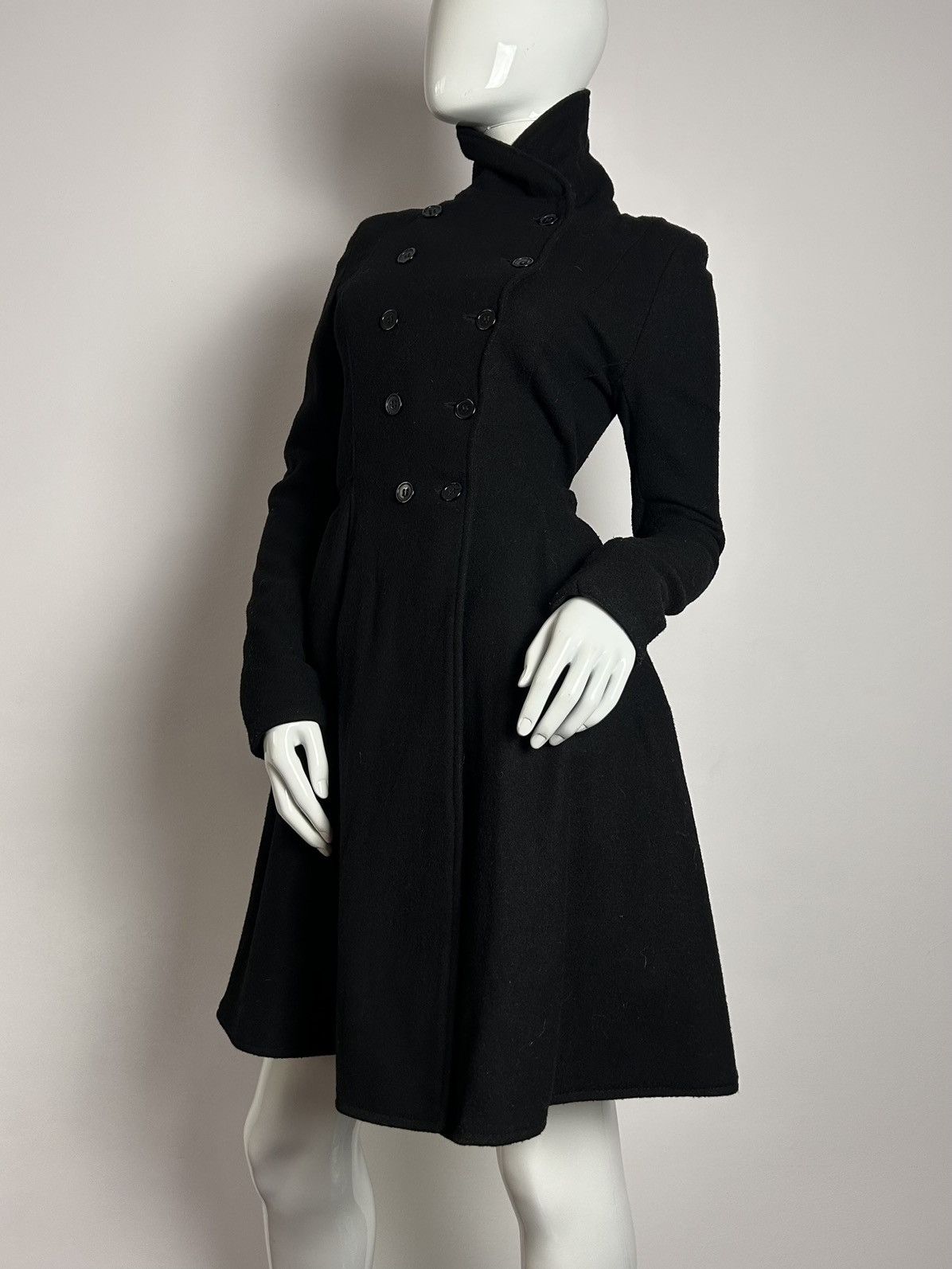 Other Vintage asymmetrical wool coat Size S / US 4 / IT 40 - 2 Thumbnail
