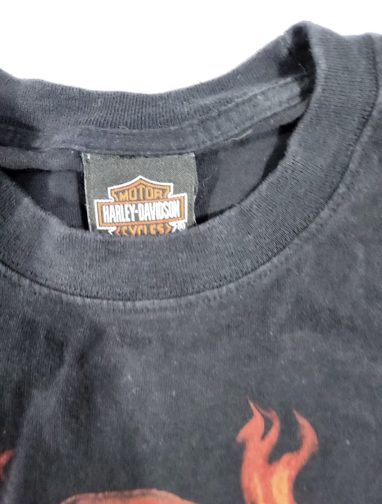 Harley Davidson × Vintage Harley Davidson T-shirt Size US L / EU 52-54 / 3 - 3 Thumbnail