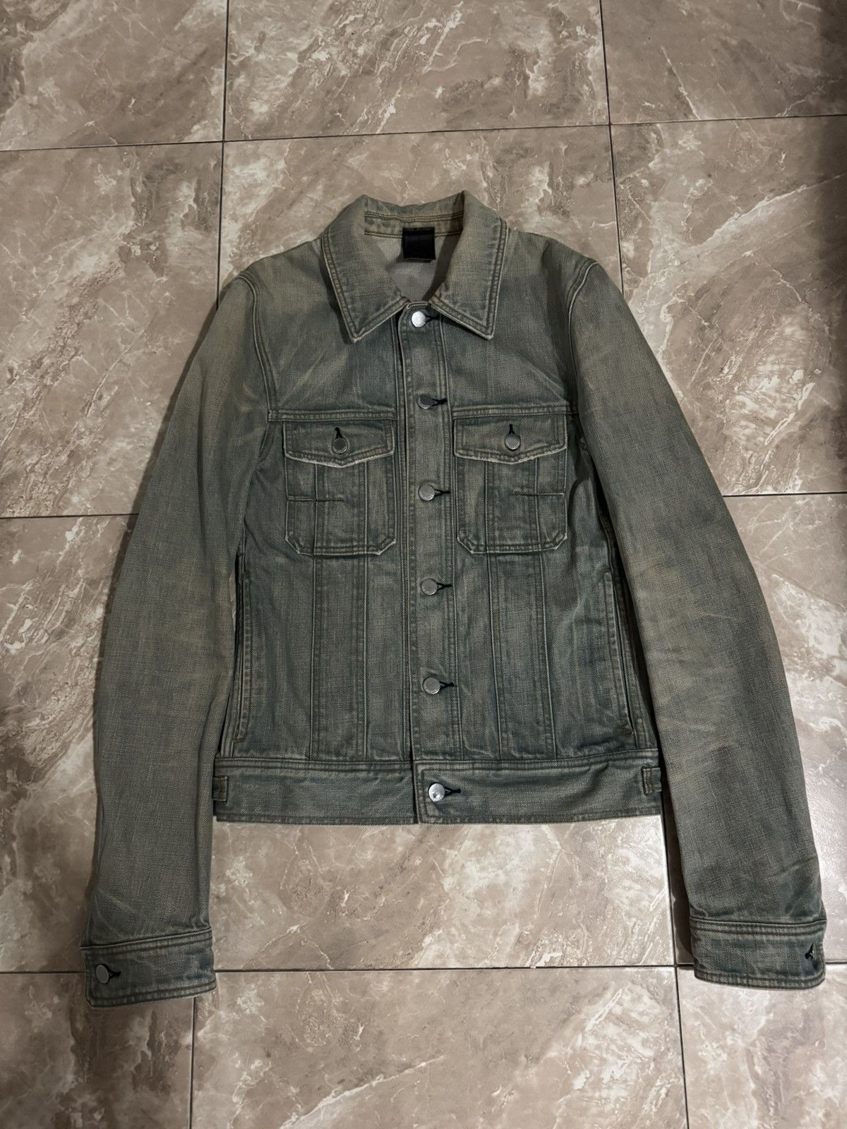 Dior Dior SS04 Bleu Claire Denim Jacket Size US M / EU 48-50 / 2 - 1 Thumbnail