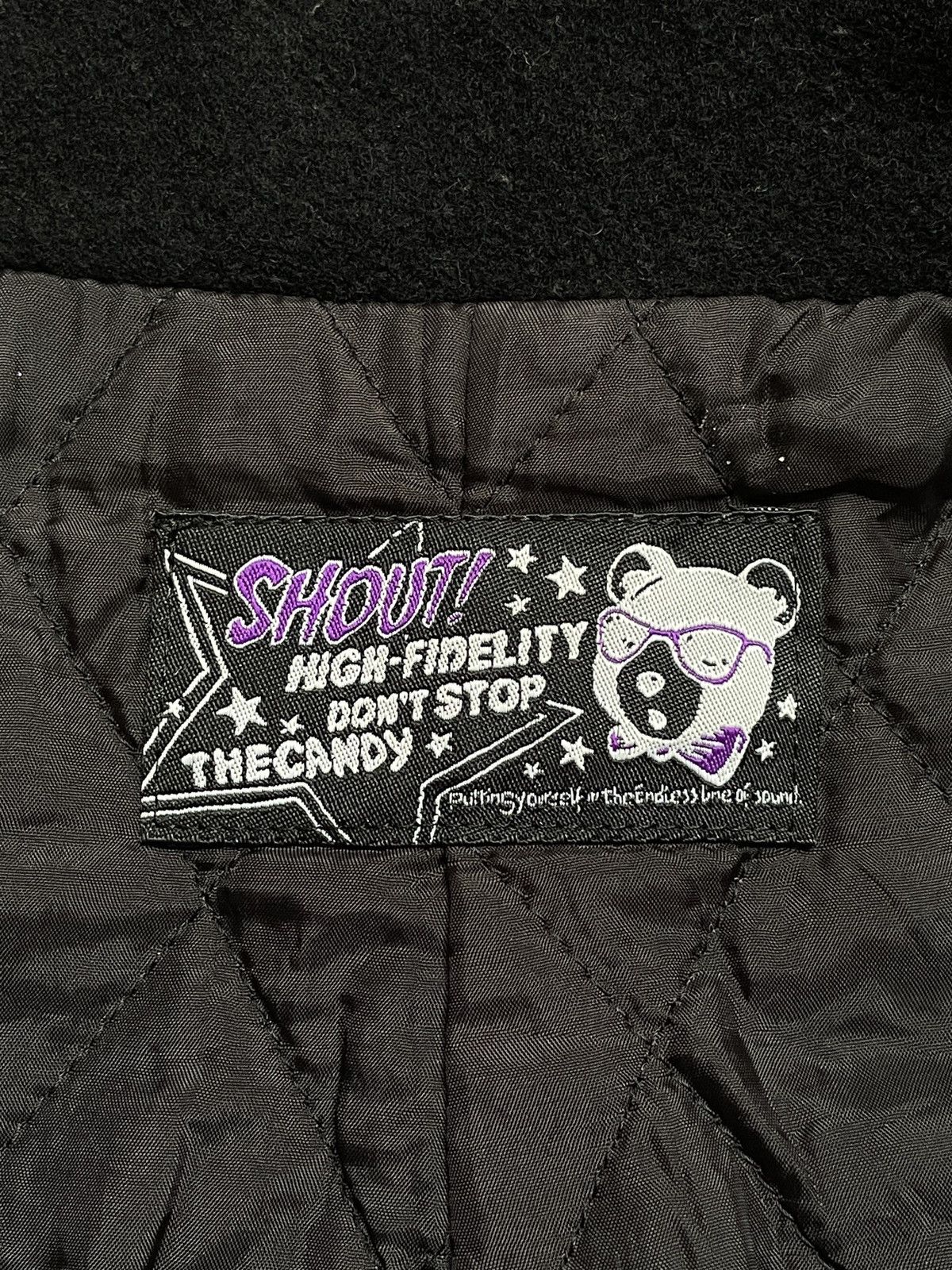 If Six Was Nine × Japanese Brand × Le Grande Bleu (L.G.B.) Vintage Japanese Brand Shout Studded Star Wool Jacket 1990s Size US M / EU 48-50 / 2 - 10 Thumbnail