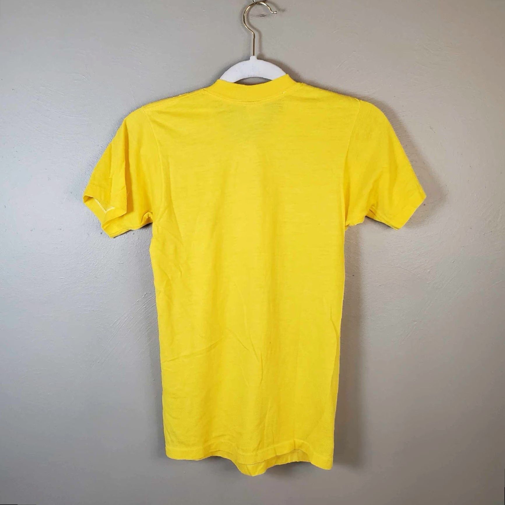 Vintage VINTAGE 80s T-Shirt Screen Stars Fort Myers Beach FL XS Yellow Ocean Florida Shirt Womens XS Size XS / US 0-2 / IT 36-38 - 7 Thumbnail