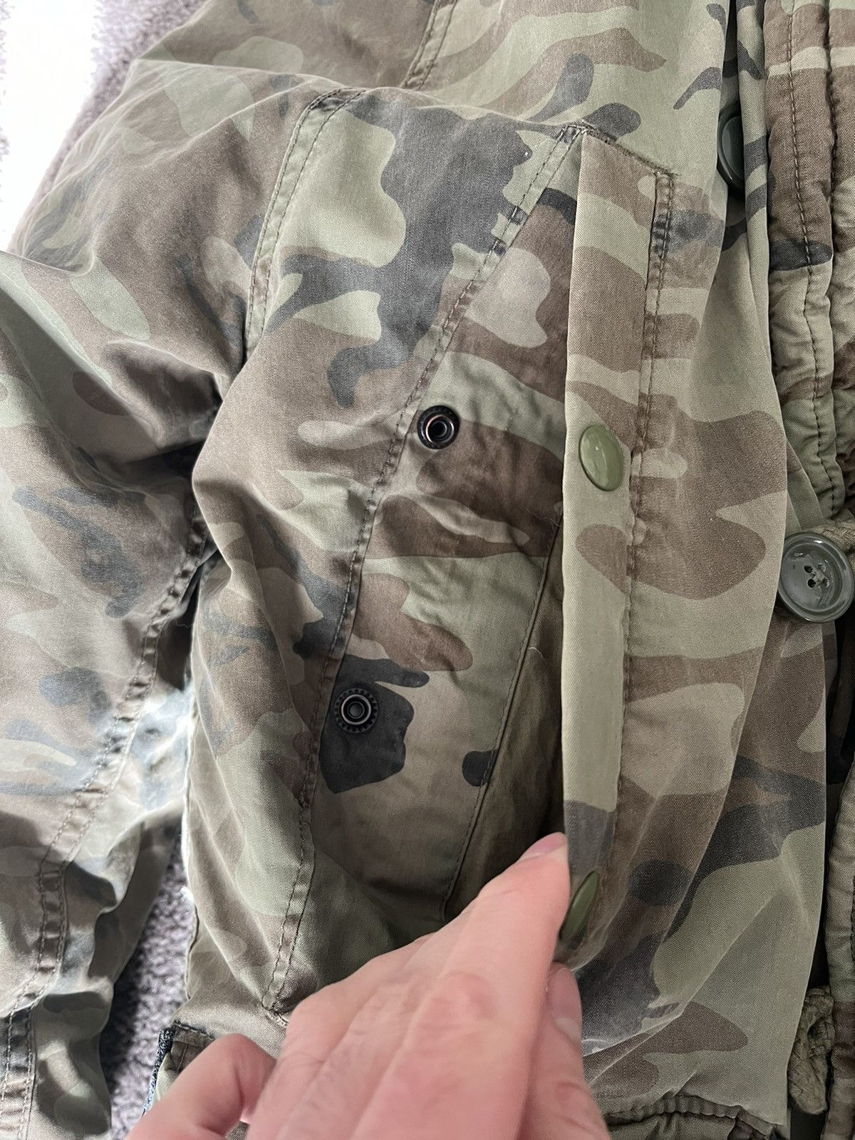Denim & Supply Ralph Lauren Camo Down Parka Size US S / EU 44-46 / 1 - 6 Thumbnail