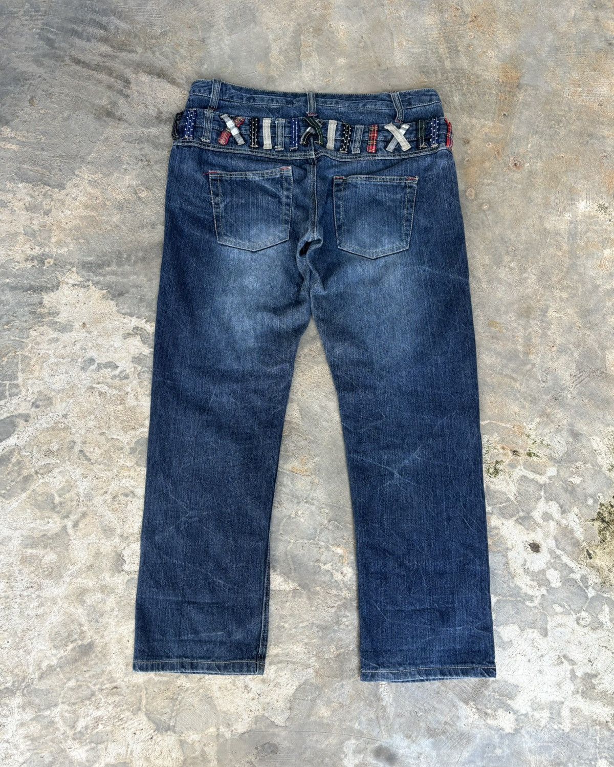 Hysteric Glamour × If Six Was Nine × Japanese Brand Y2k Double Waist Ifwixwasnine Punk Style Jeans Size US 36 / EU 52 - 4 Thumbnail