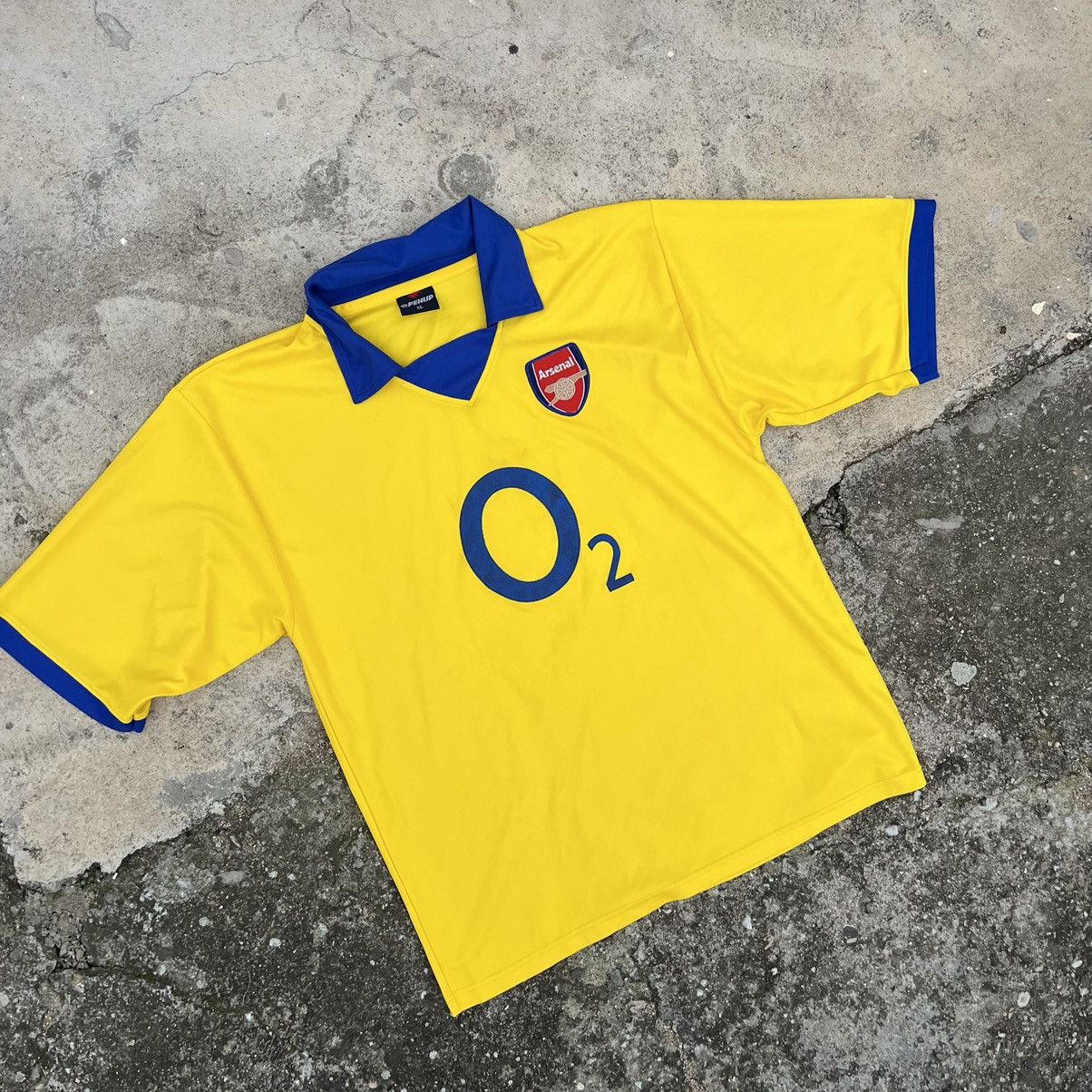 Nike × Vintage Vintage Arsenal O2 Rare Soccer Sweatshirt Y2k Blokecore Size US M / EU 48-50 / 2 - 2 Thumbnail