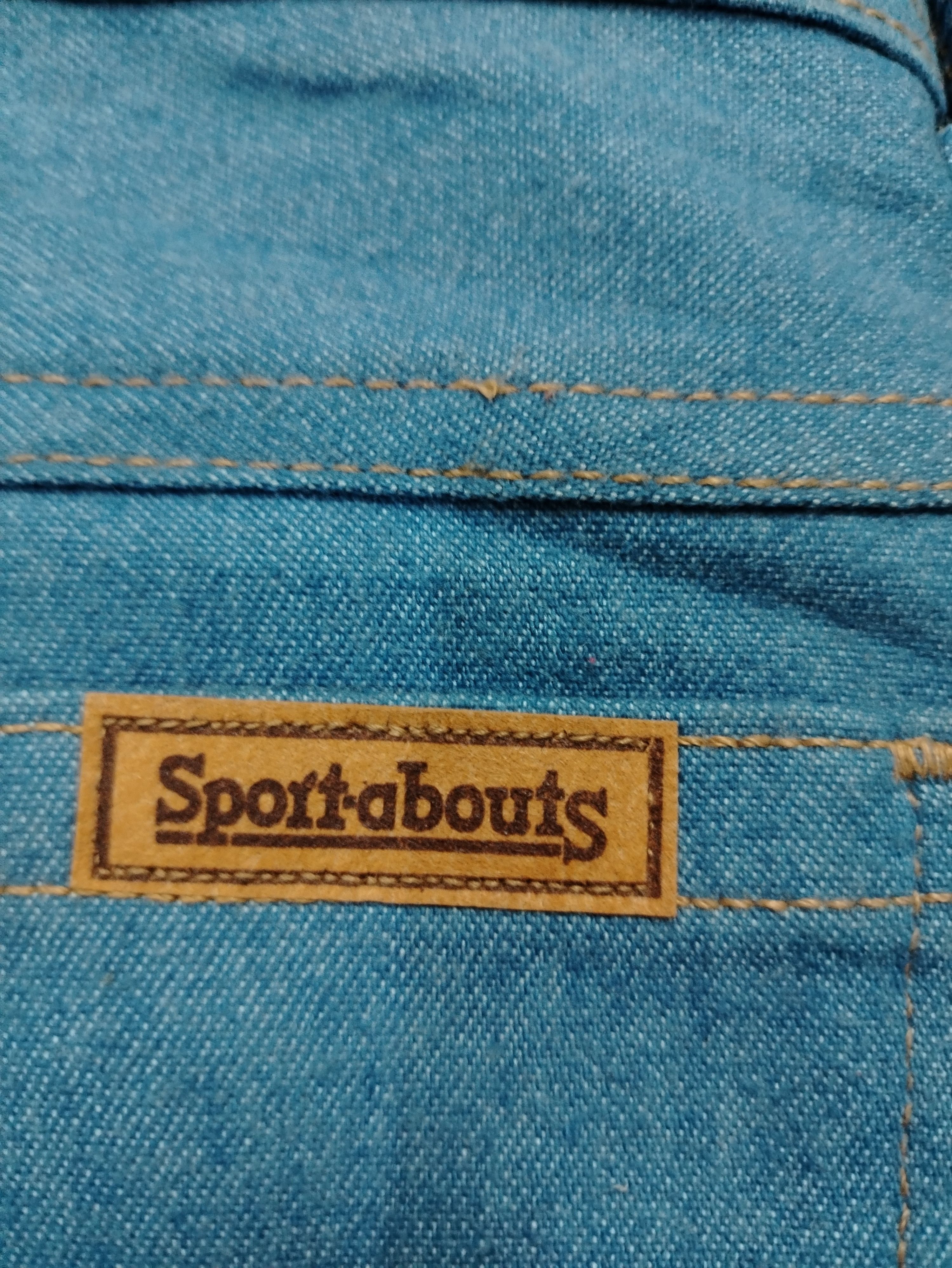 Vintage Vintage 70s sport abouts denim Size US 33 - 7 Thumbnail