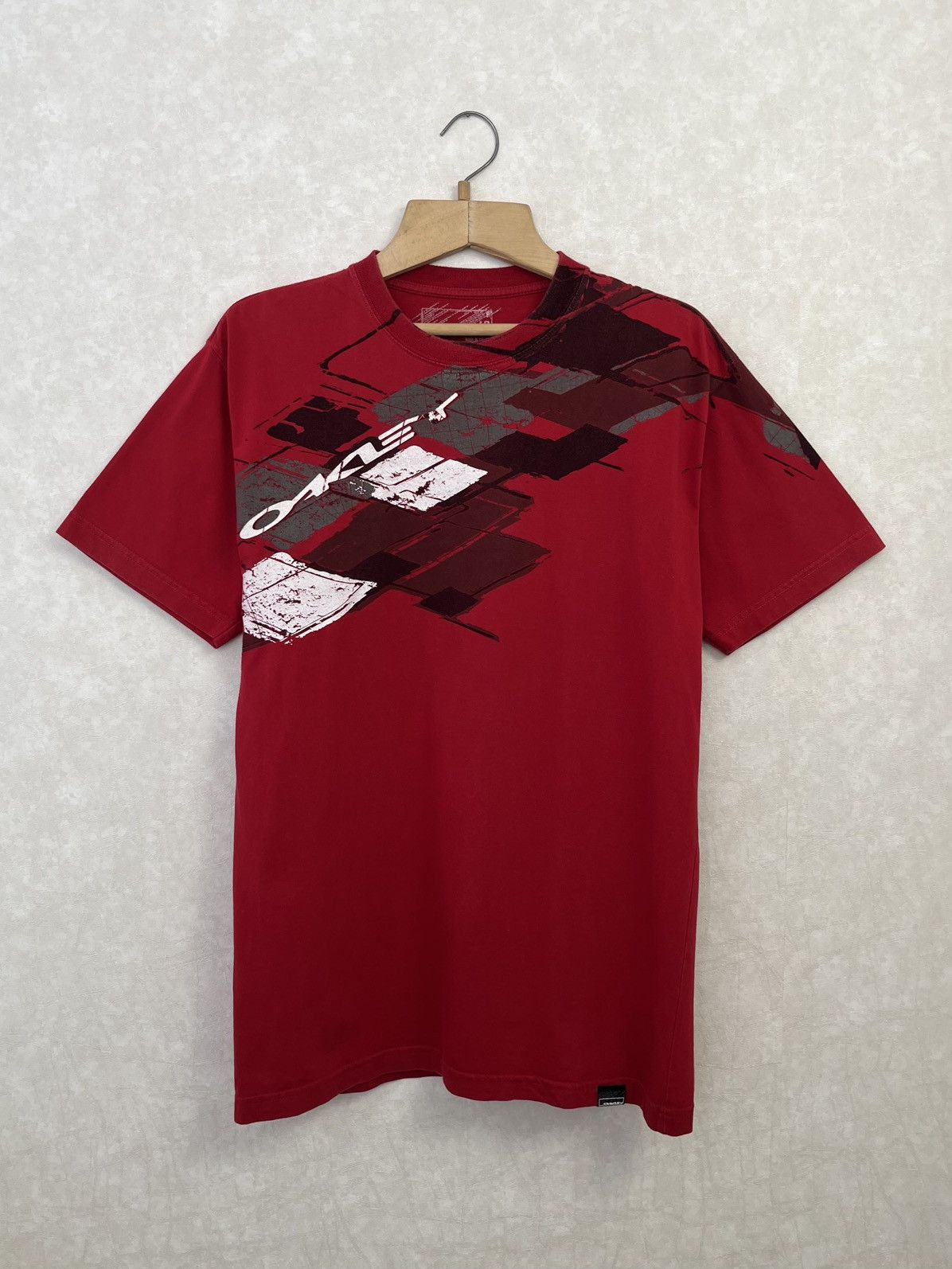 Oakley × Streetwear × Vintage 00s Oakley Software Skull Icon Print