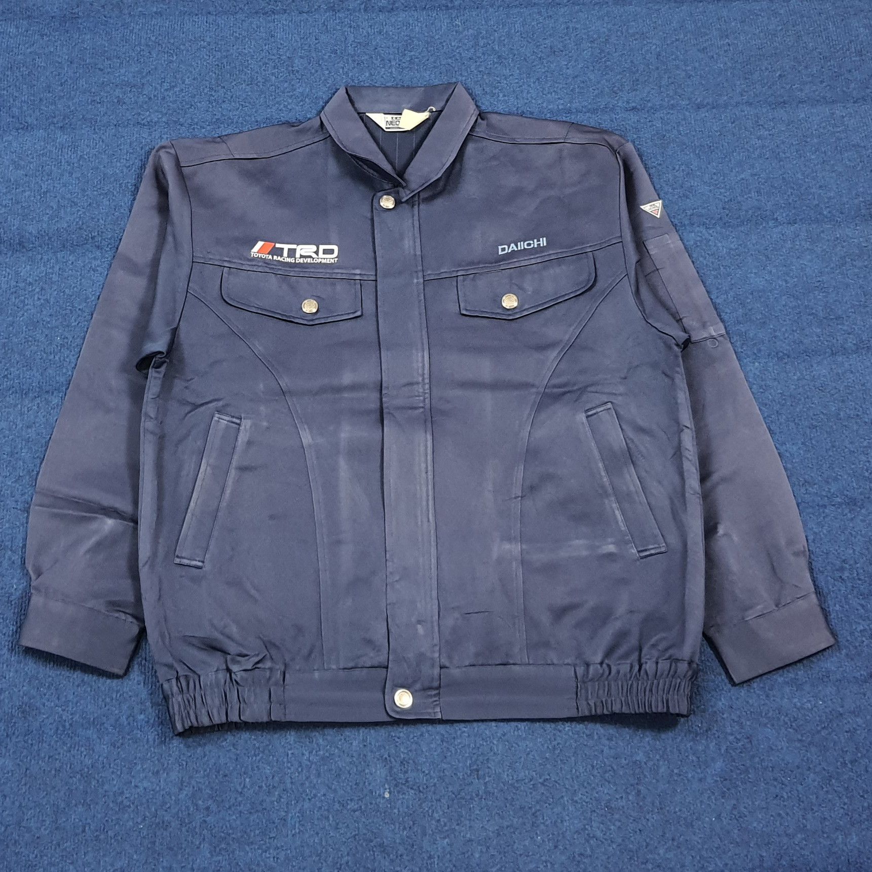 Japanese Brand Vintage TRD Toyota Racing Motorsports Custom Jacket C293N4 Size US L / EU 52-54 / 3 - 3 Thumbnail