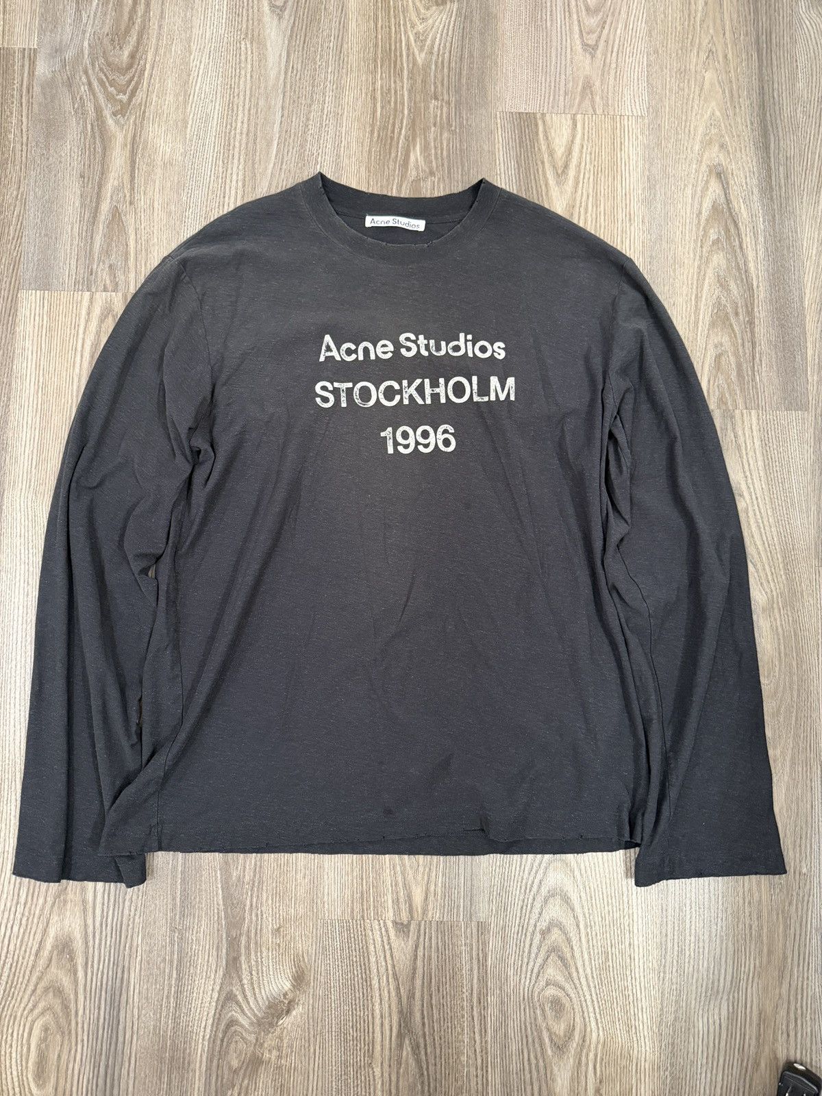 Acne Studios Acne Studios Stockholm 1996 Black Longsleeve | Grailed