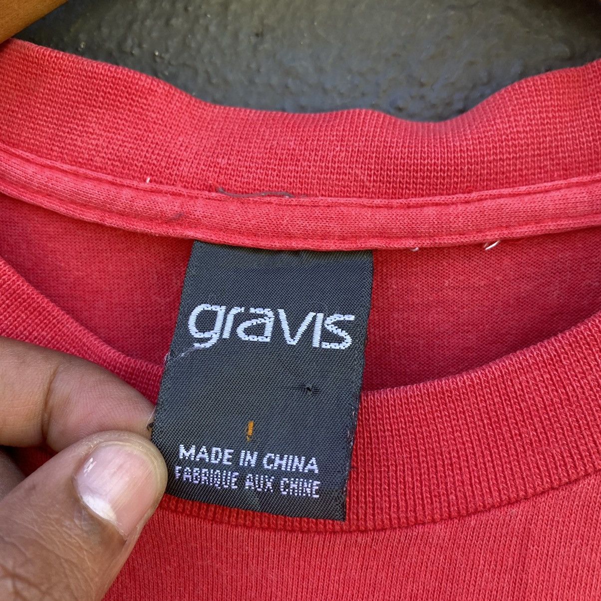Gravis Vintage Faded Y2K Gravis Skateboard ERD GRUNGE GRAIL TEE Size US L / EU 52-54 / 3 - 5 Thumbnail