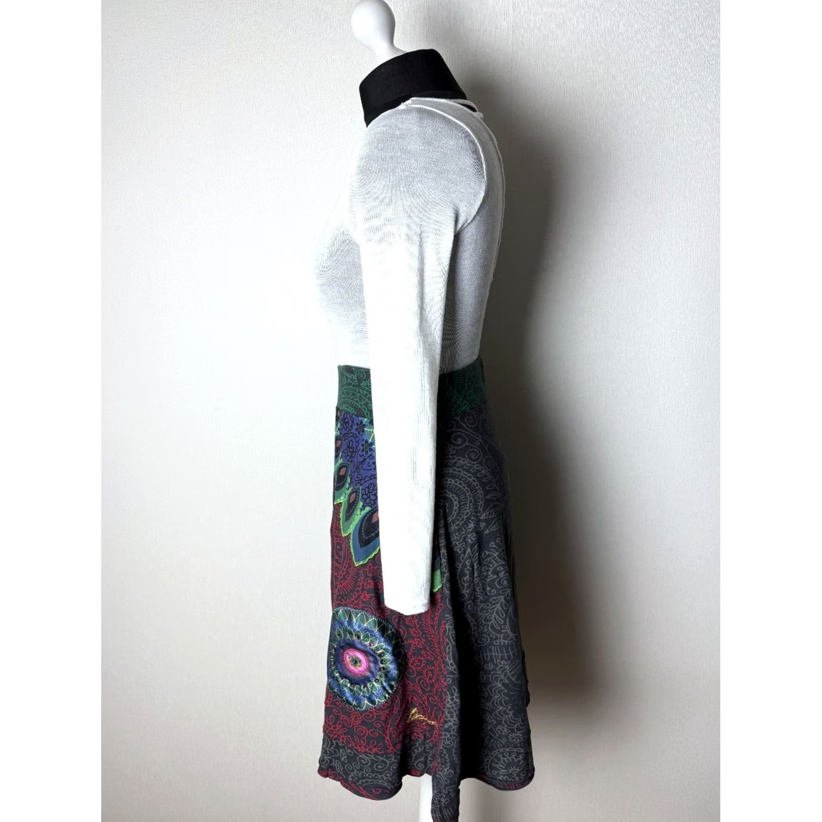 Desigual Desigual Skirt Womens Size M Multicoloured Size 32" / US 10 / IT 46 - 3 Thumbnail