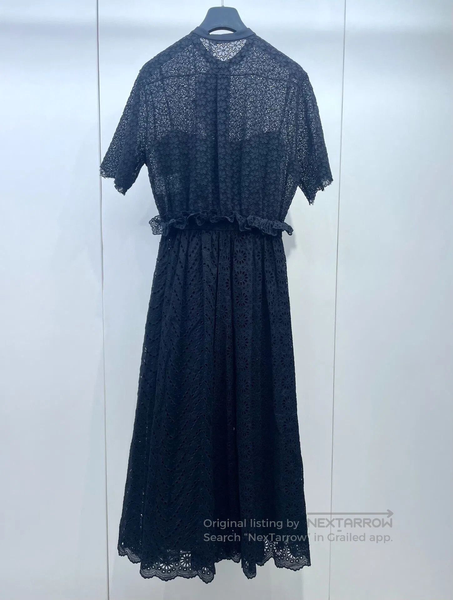 Dior Dior Cotton Lace Strappy Dress. Size XS / US 0-2 / IT 36-38 - 2 Thumbnail