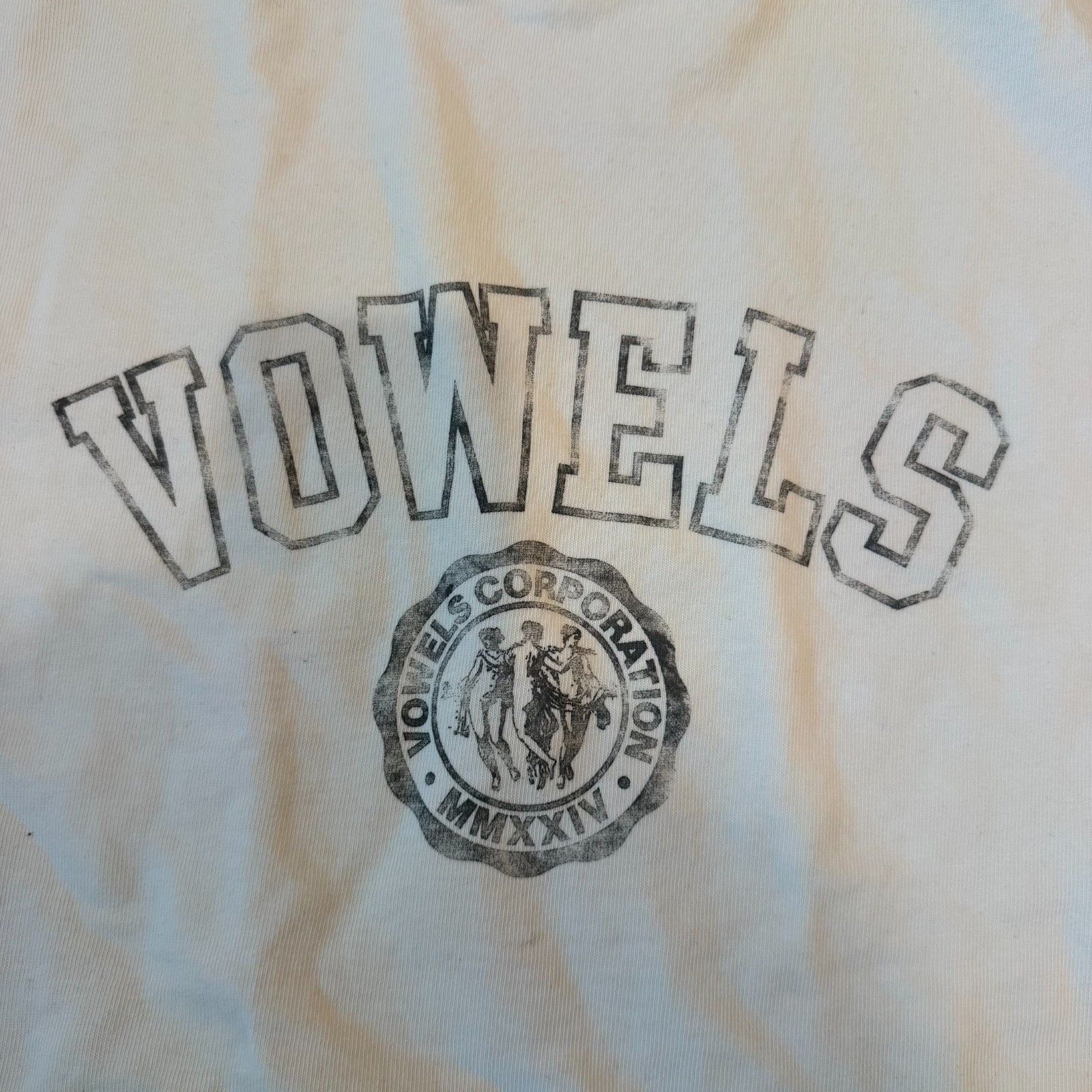 Auralee Vowels Japan Faded Collegiate Heavyweight Longsleeve Tee Size US L / EU 52-54 / 3 - 7 Thumbnail