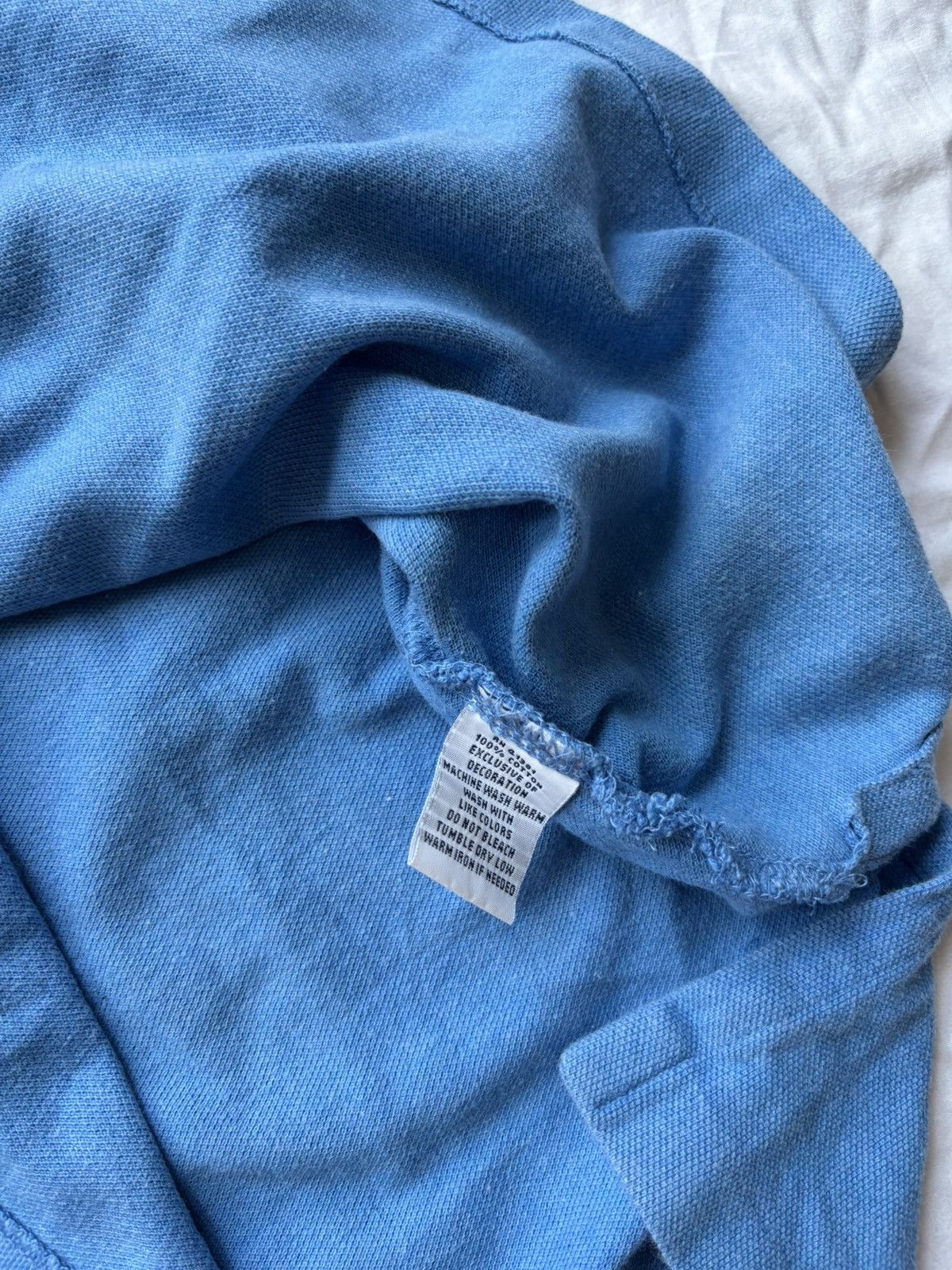 Polo Ralph Lauren Polo Ralph Lauren Sky Blue Classic Pony Polo Shirt Size US L / EU 52-54 / 3 - 3 Thumbnail