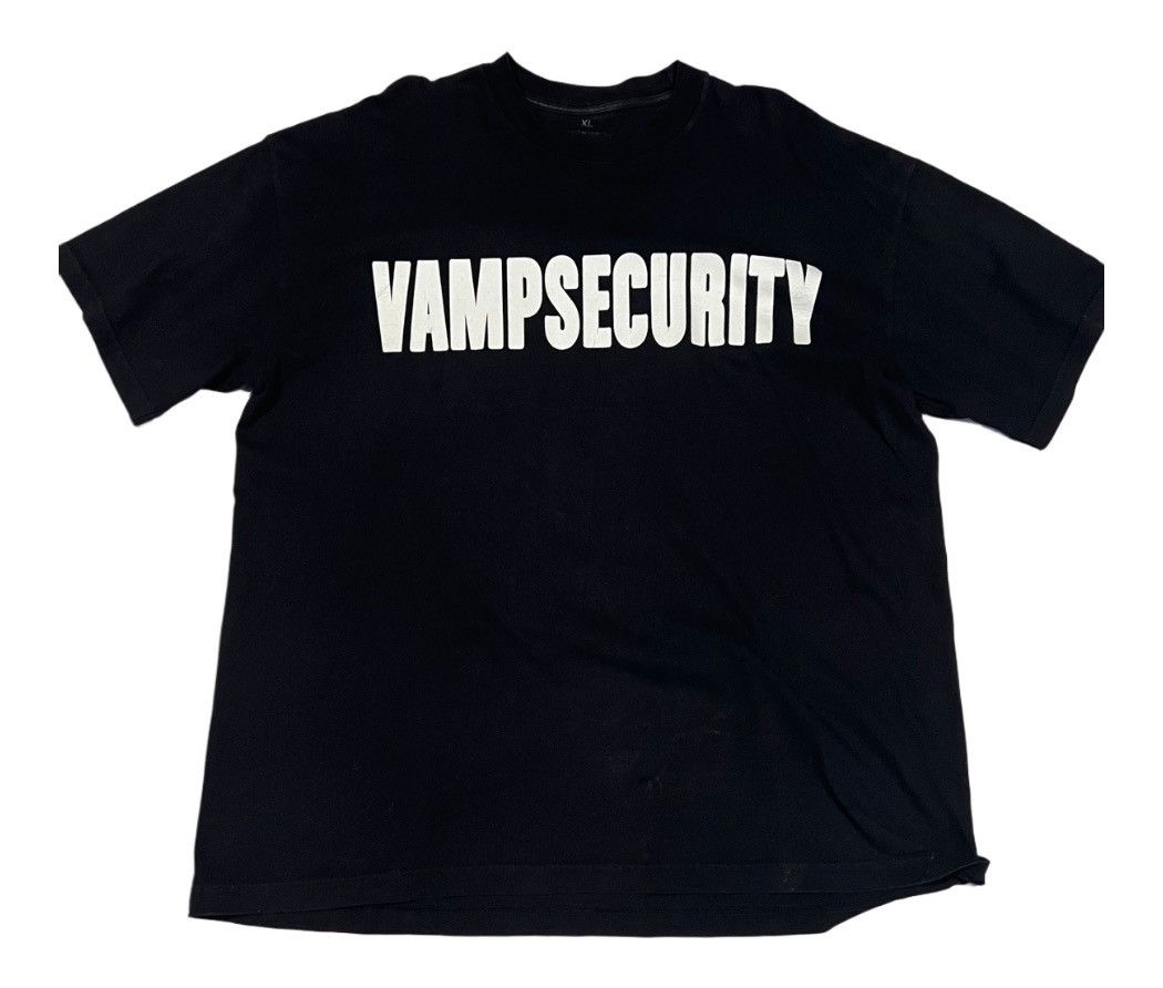 Playboi Carti Playboi Carti VAMP / Narcissist Tour VAMPSECURITY Black Tee Size US XL / EU 56 / 4 - 1 Thumbnail