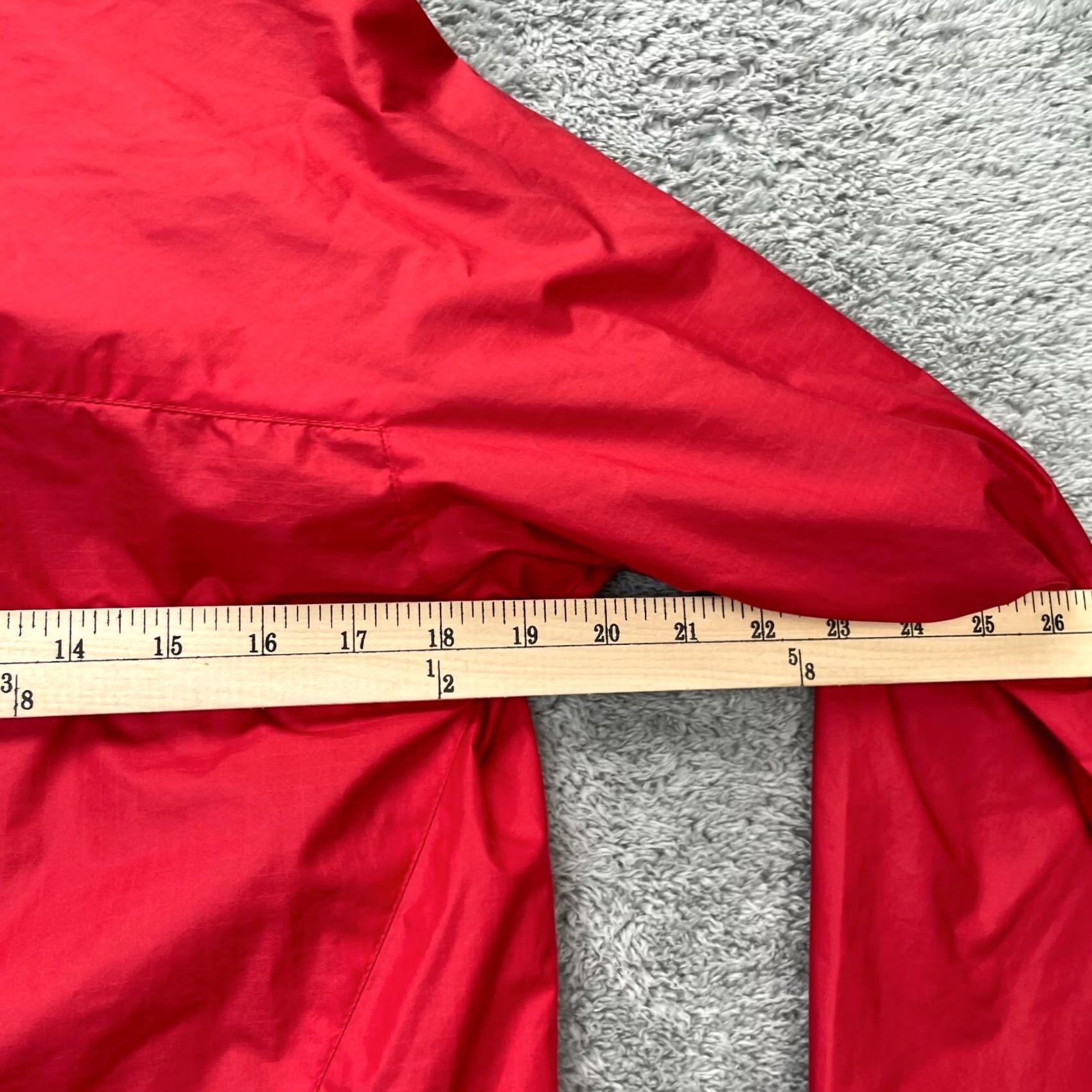 Patagonia VINTAGE Patagonia Jacket Mens XS Red Velocity Shell Coat Logo Mock Neck Windbreaker Short Zip Pockets Fall Spring Summer Regular Size US XS / EU 42 / 0 - 8 Thumbnail