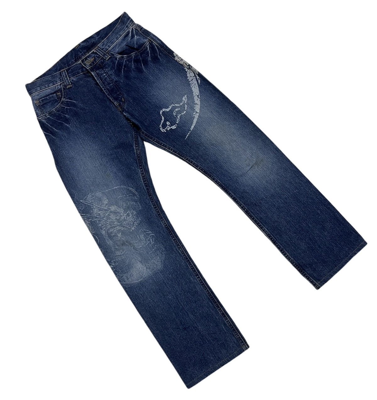 Designer × Eternal × Japanese Brand Eternal jeans non selvedge japanese brand Size US 30 / EU 46 - 2 Thumbnail