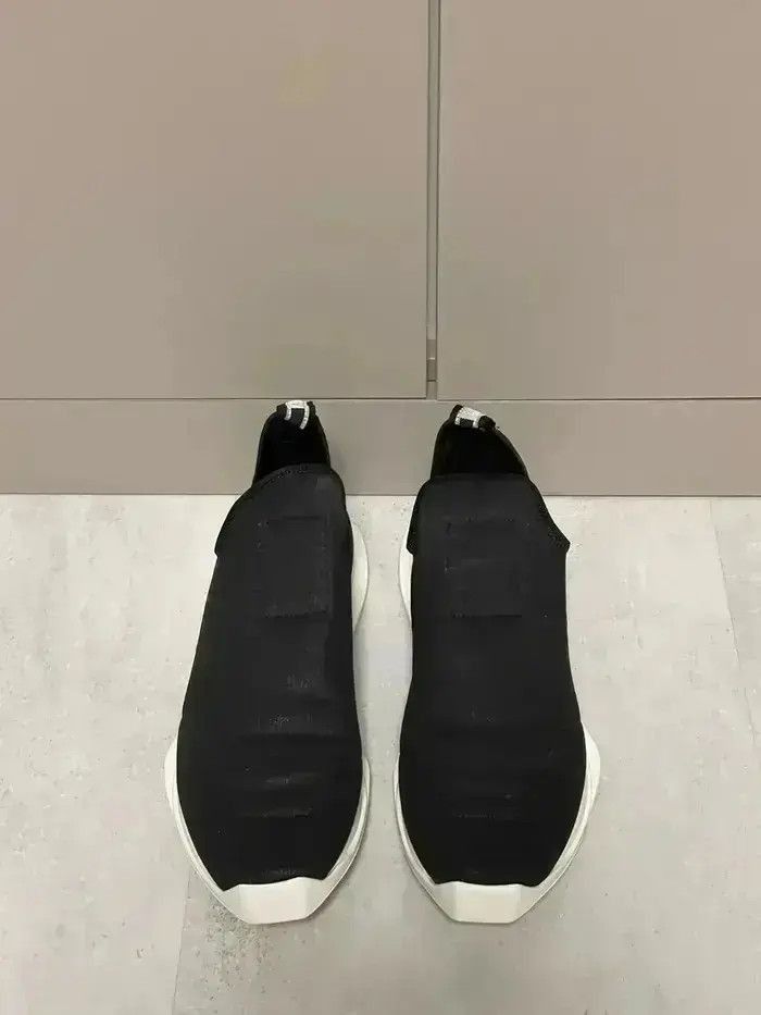 Rick Owens Sz 43 Rick Owens Drkshdw Waxed New Runner Size US 10 / EU 43 - 3 Thumbnail