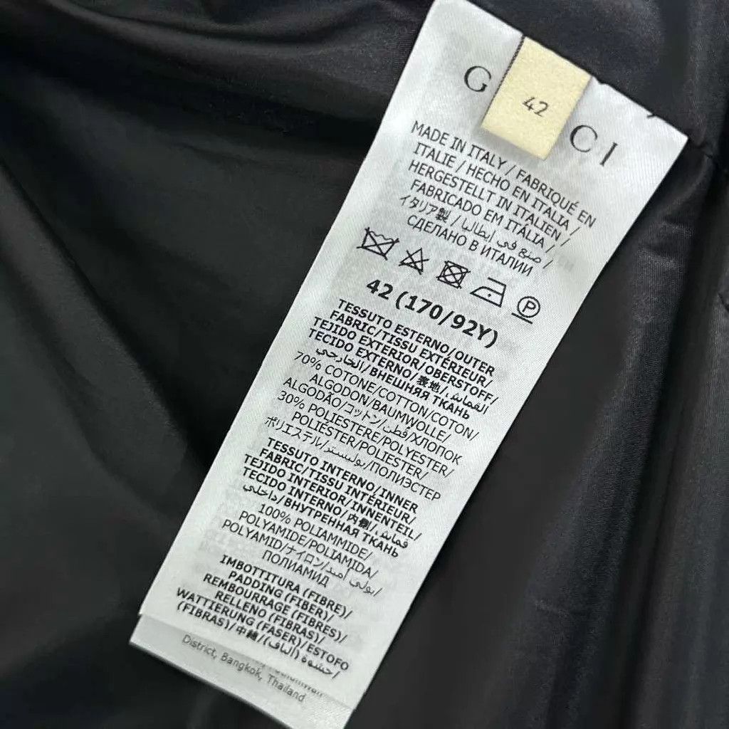 Gucci GUCCI GG monogram cotton quilted jacket size S new with tags Size M / US 6-8 / IT 42-44 - 7 Thumbnail