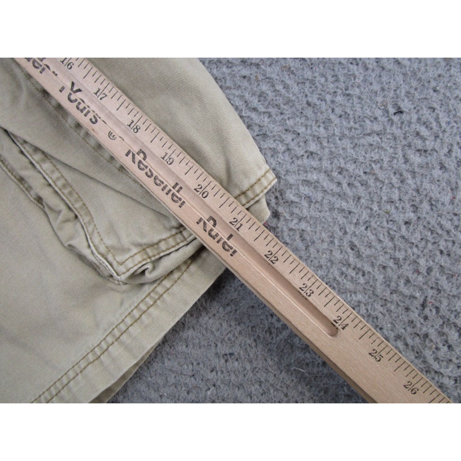 Vintage VINTAGE Aeropostale Cargo Shorts Mens Size 32 Beige Baggy Cotton Cargo Pocket Casual Summer 90s Mens Size US 32 / EU 48 - 6 Thumbnail