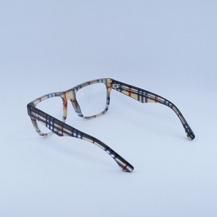 Burberry Burberry BE2411 4122 Eyeglasses Vintage Check 53mm Square Size ONE SIZE - 7 Thumbnail