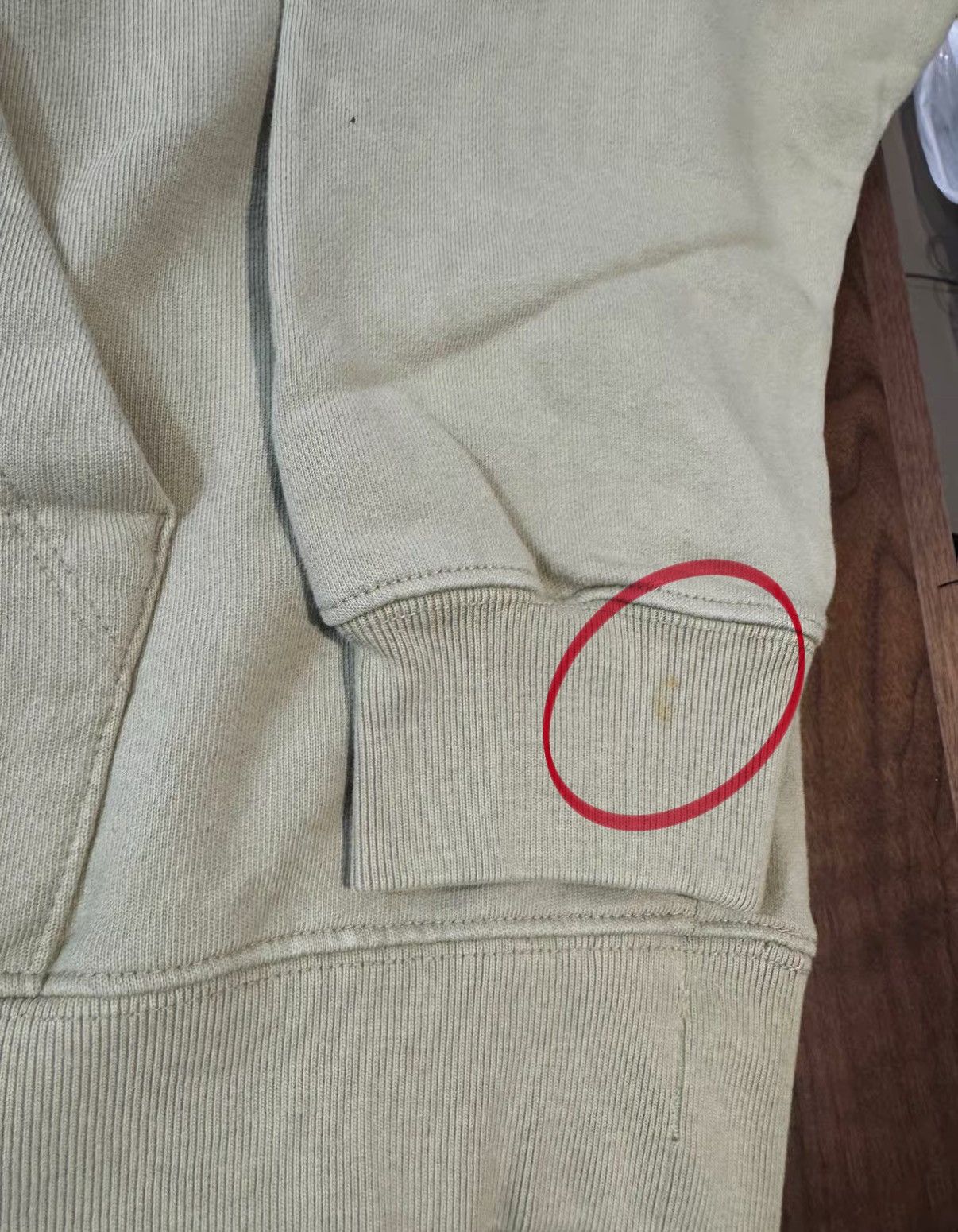 Fear of God Fear of God Matcha FG Flocked Hoodie J34 Size US S / EU 44-46 / 1 - 2 Thumbnail