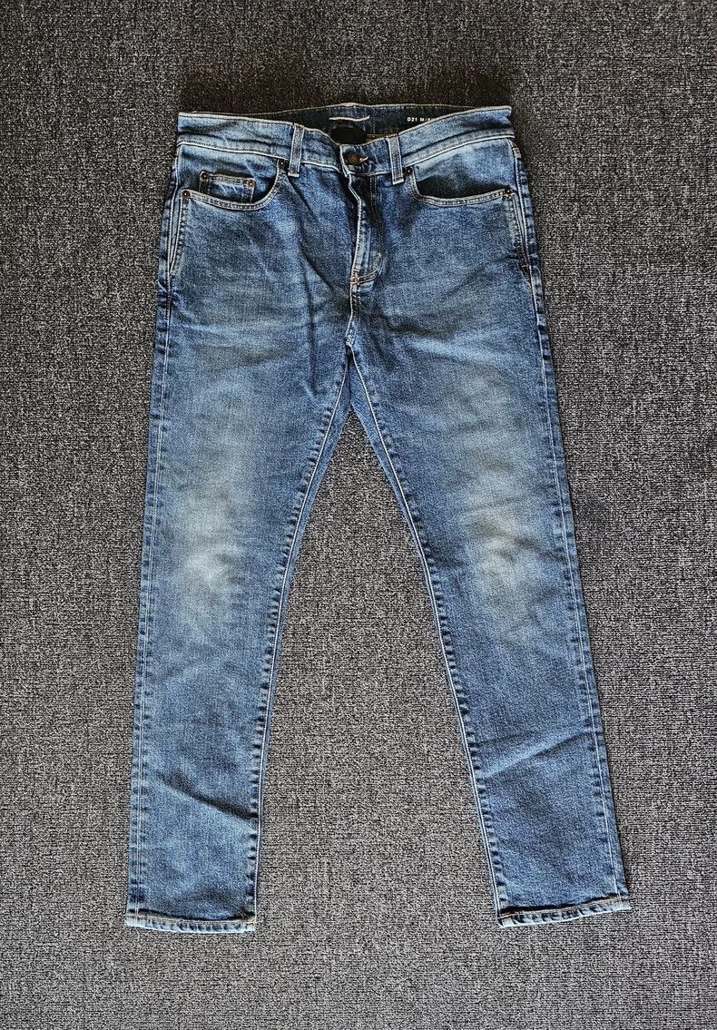Saint Laurent Paris Saint Laurent D21 Slim Fit Jeans- Size US 32 / EU 48 - 1 Thumbnail
