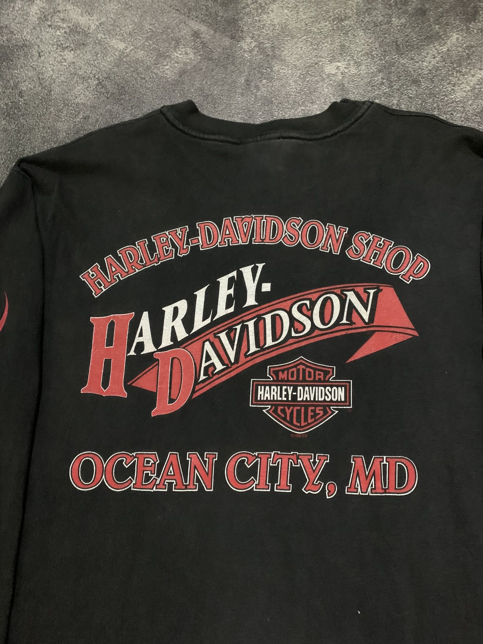 Harley Davidson 💎 Vintage Long Sleeve Harley Davidson 1998 Tee Size US L / EU 52-54 / 3 - 5 Thumbnail