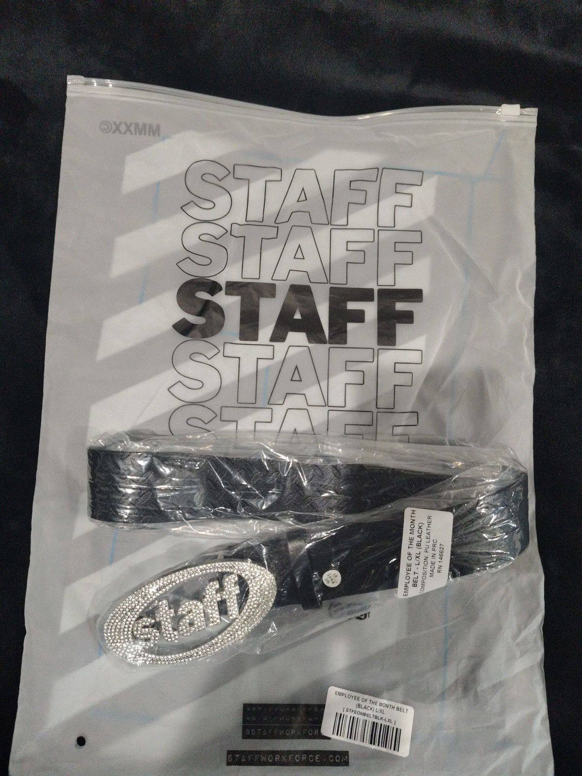 STAFF Employee Of the Month belt