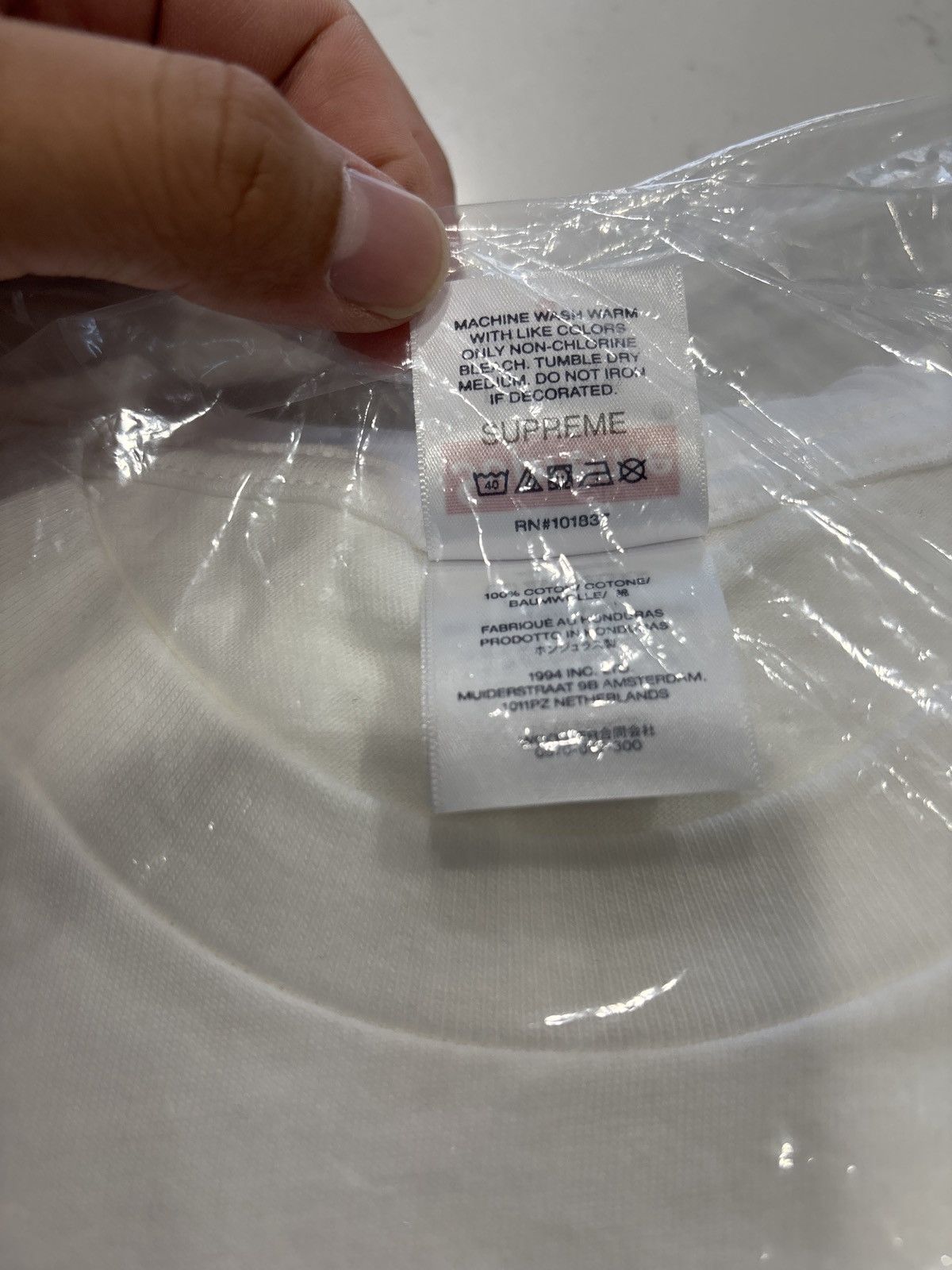 Supreme Arabic Box Logo 2026 Size US S / EU 44-46 / 1 - 2 Thumbnail