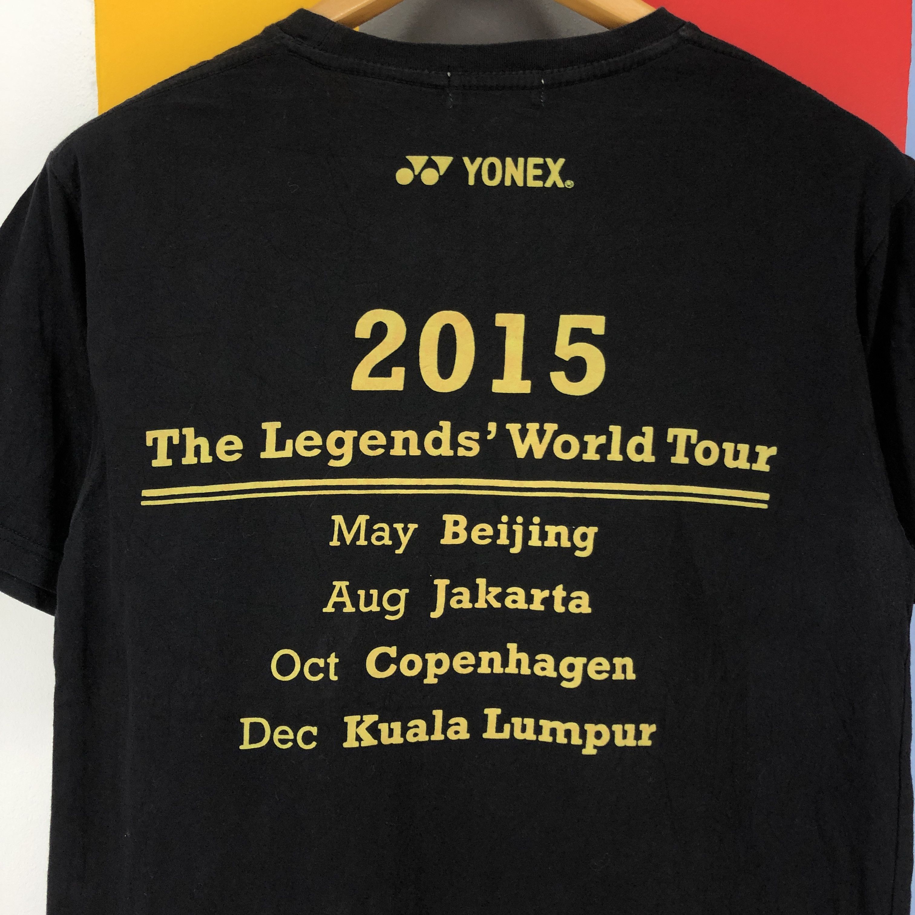 Japanese Brand YONEX Badminton Legends Player Crew Neck T Shirt #1067/AL Size US M / EU 48-50 / 2 - 7 Thumbnail