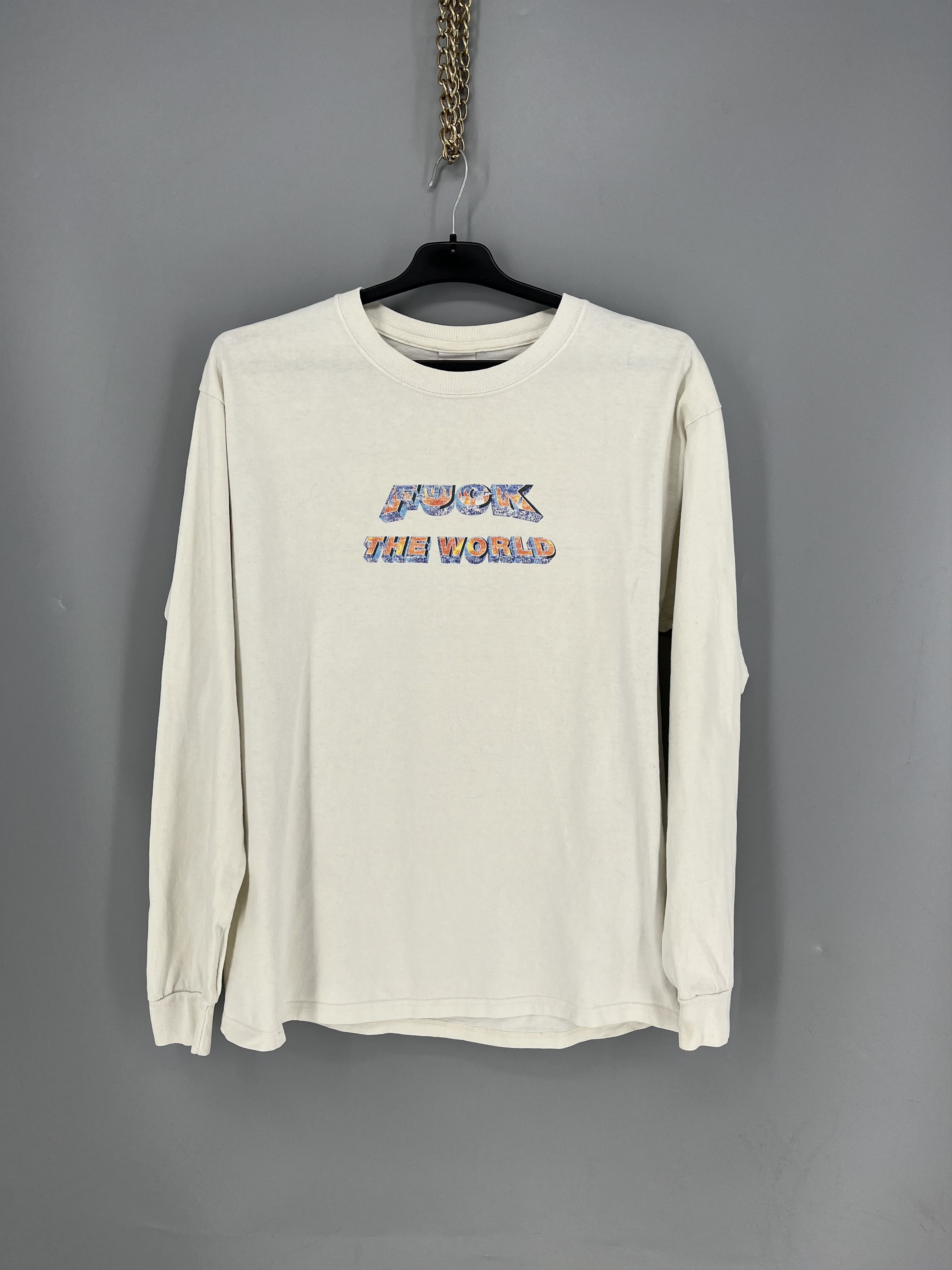 【Supreme】Fuck What You Heard L/S Tee Supreme - Fuck What You Heard L/S Tee - UG.SHAFT