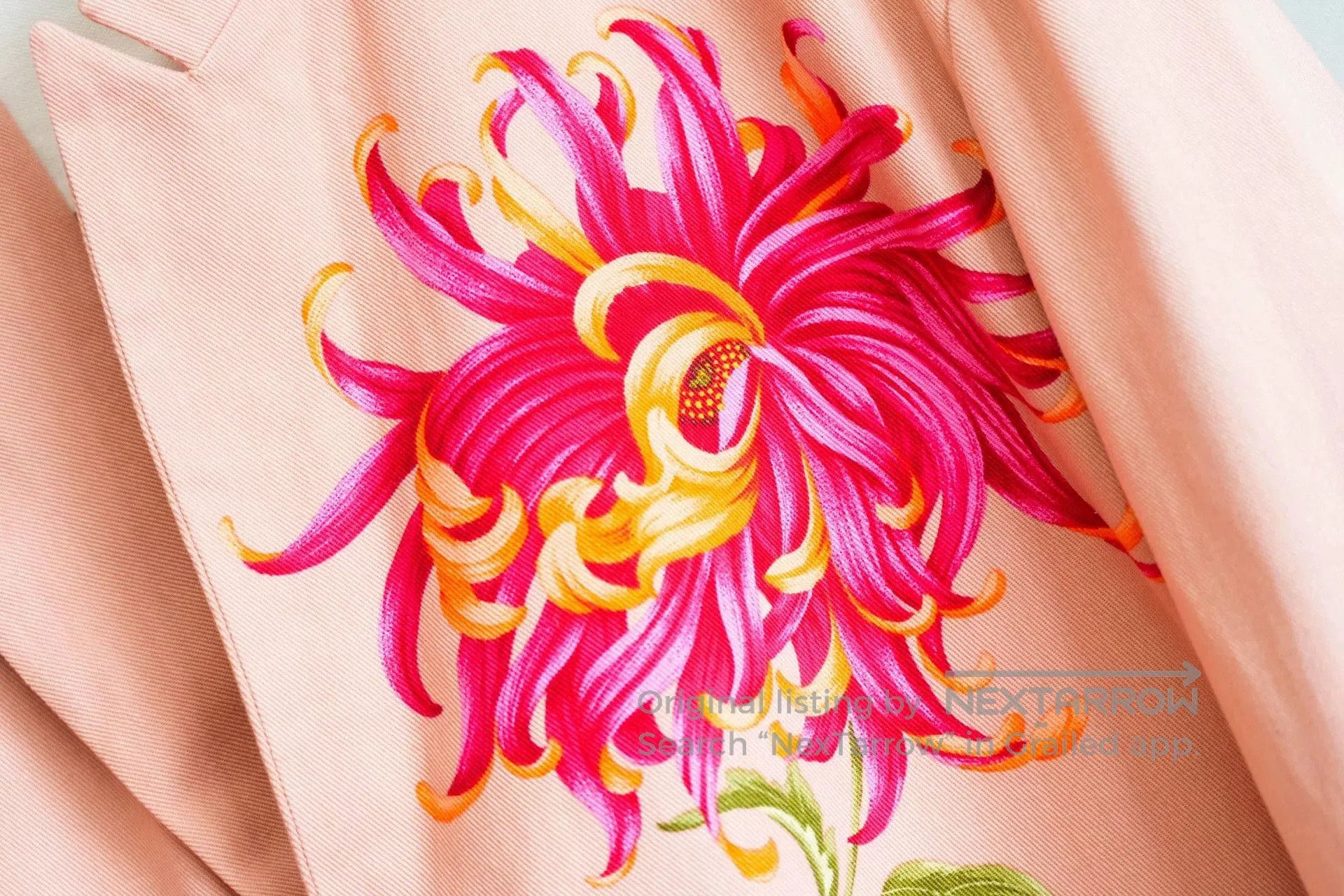 Yohji Yamamoto yohji yamamoto pink floral blazer 96ss. Size M / US 6-8 / IT 42-44 - 5 Thumbnail