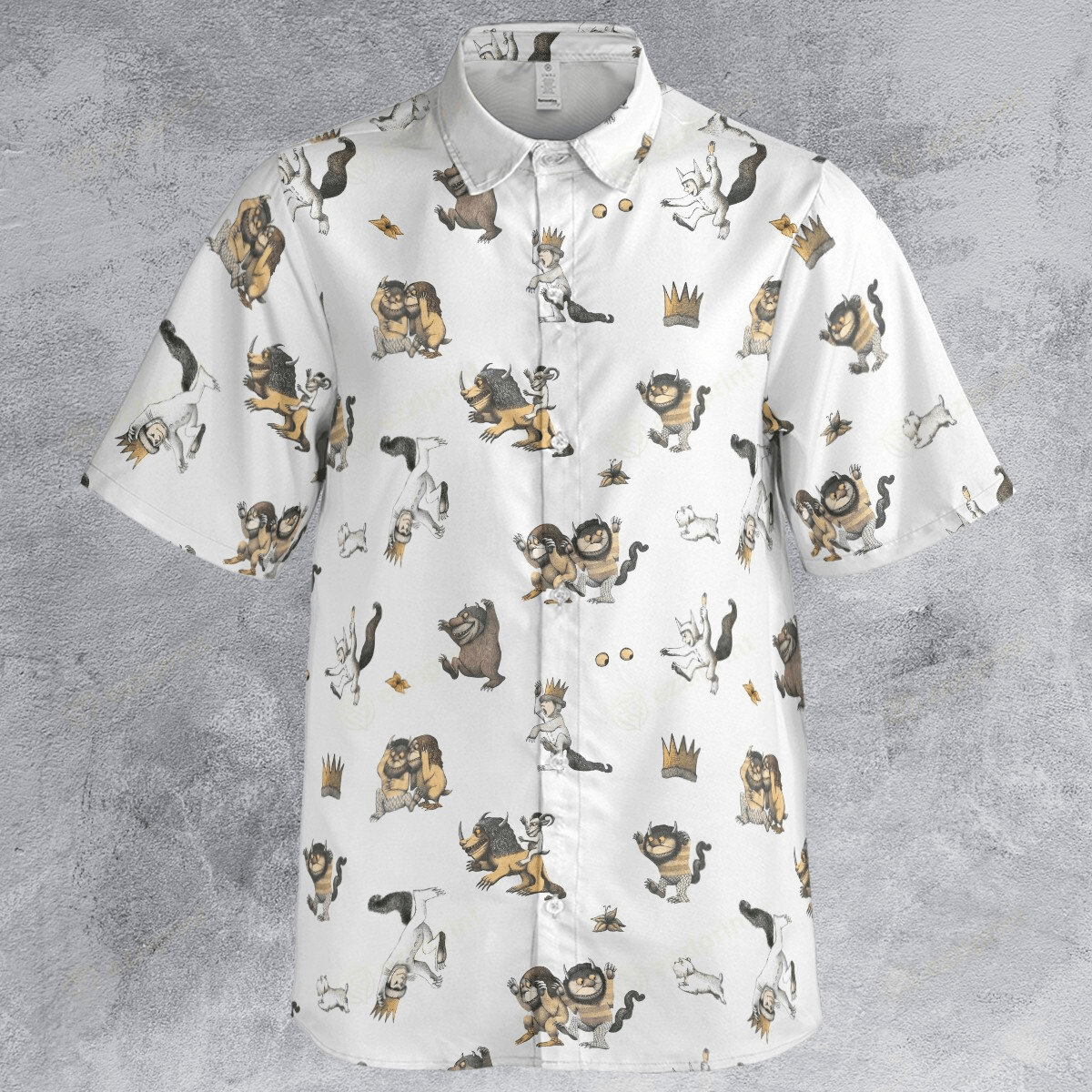The Unbranded Brand Where the Wild Things Are Character Seamless Shirt Size US L / EU 52-54 / 3 - 2 Thumbnail