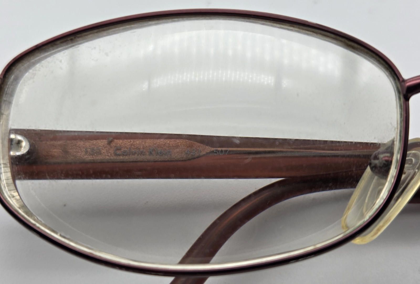 Calvin Klein Calvin Klein 431 507 53-18-130 Brown Eyeglasses FRAMES ONLY Size ONE SIZE - 9 Thumbnail