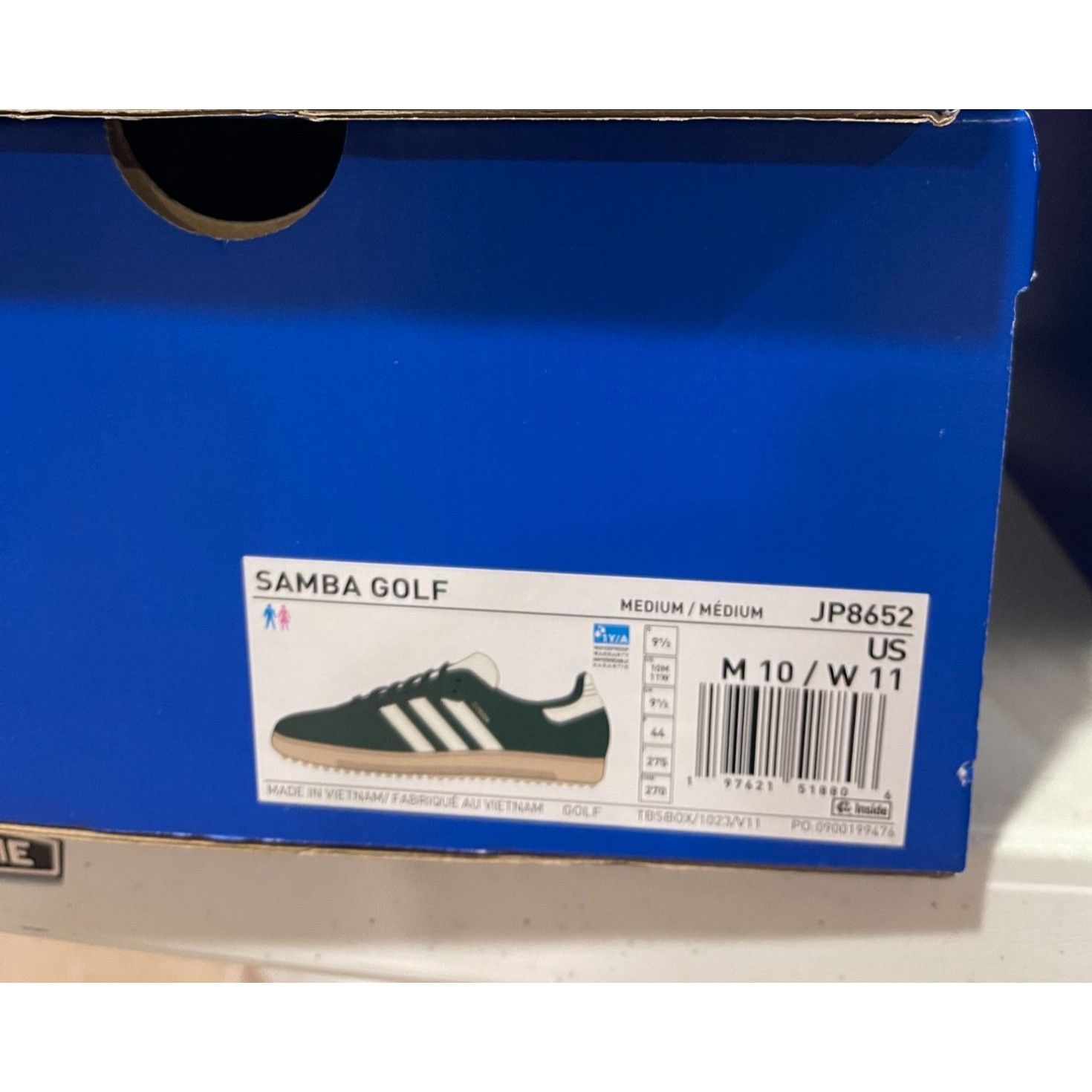 Adidas Adidas Samba Golf Shoes Spikeless Green Gum Mens 10us Size US 10 / EU 43 - 9 Thumbnail
