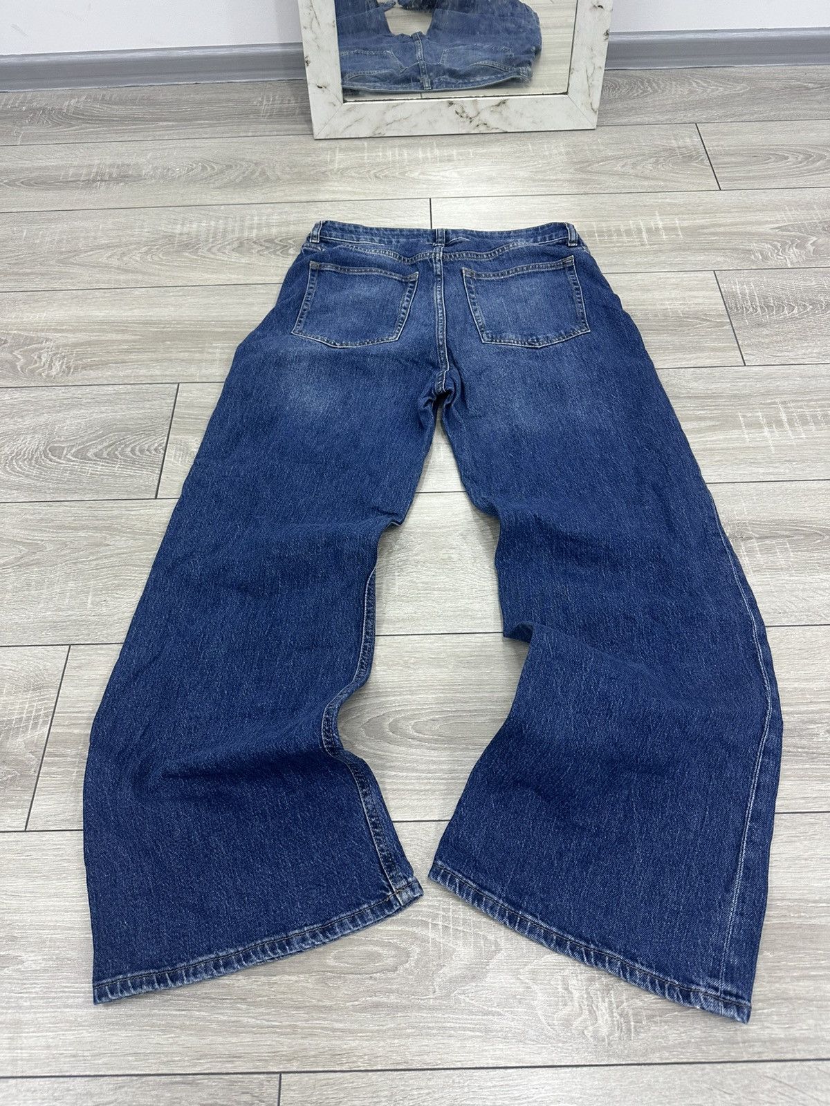 Vintage Baggy Loose Y2K Flared Bootcut Jeans Size US 32 / EU 48 - 1 Thumbnail