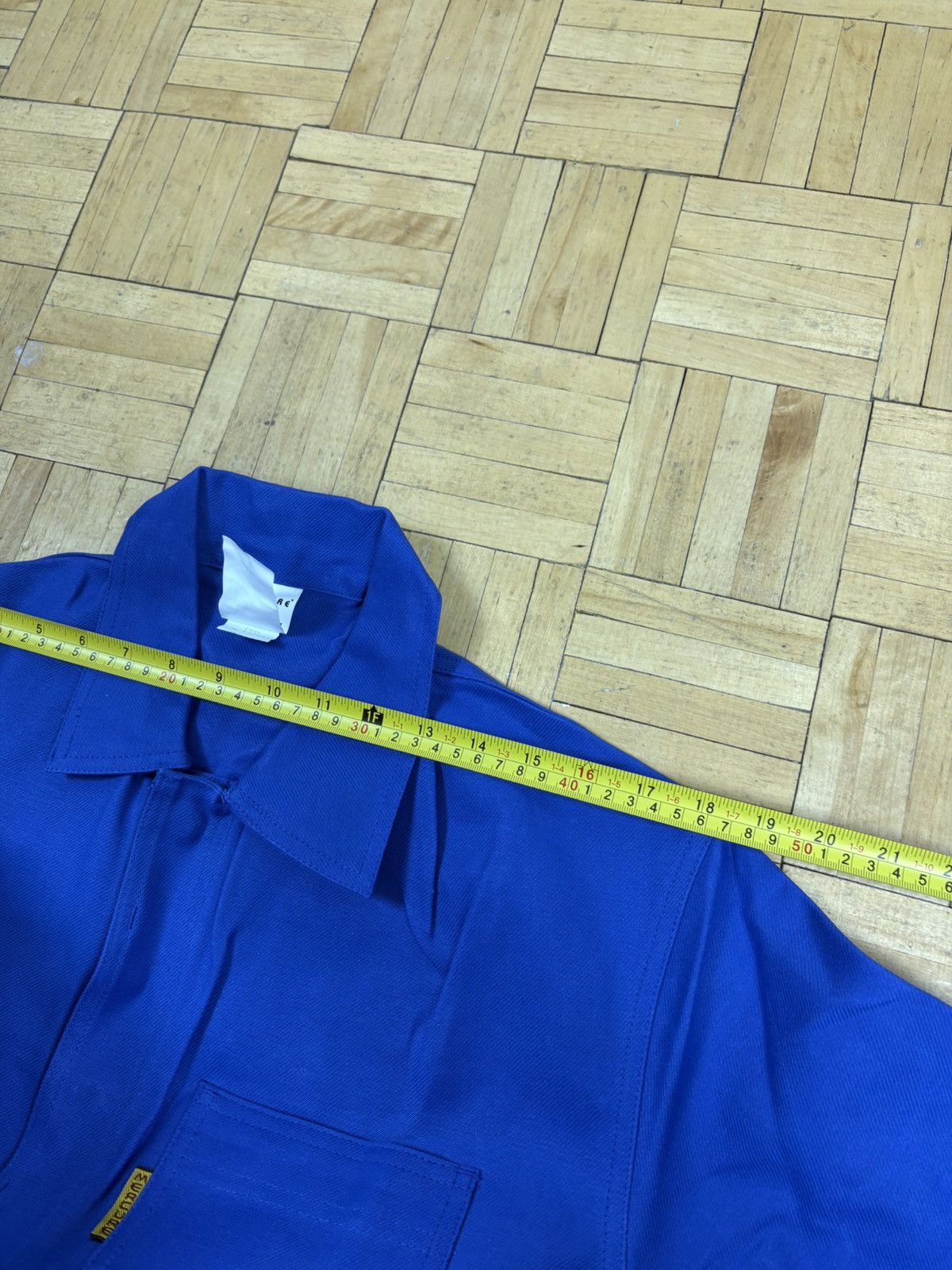 Le Laboureur Mercure vintage French chore coat three pockets workwear Size US M / EU 48-50 / 2 - 7 Thumbnail